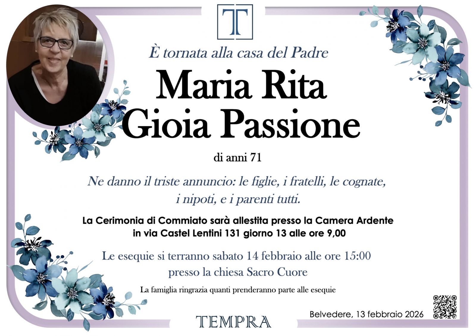 Maria Rita Gioia Passione
