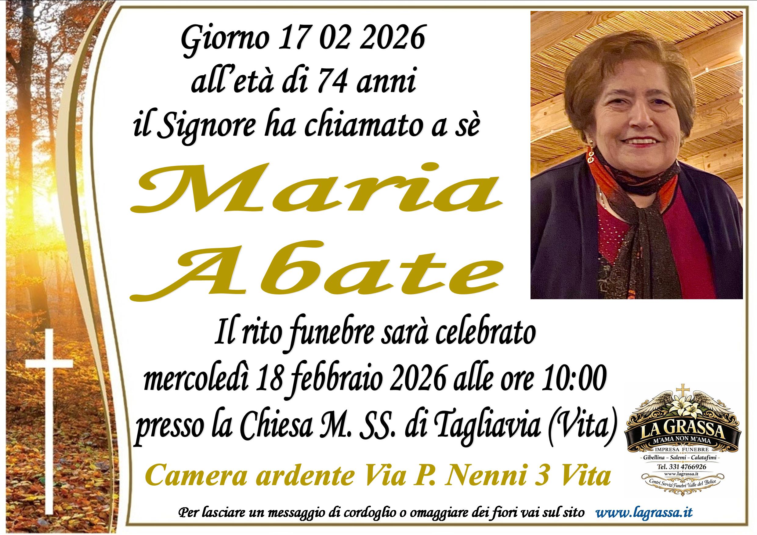 MARIA ABATE