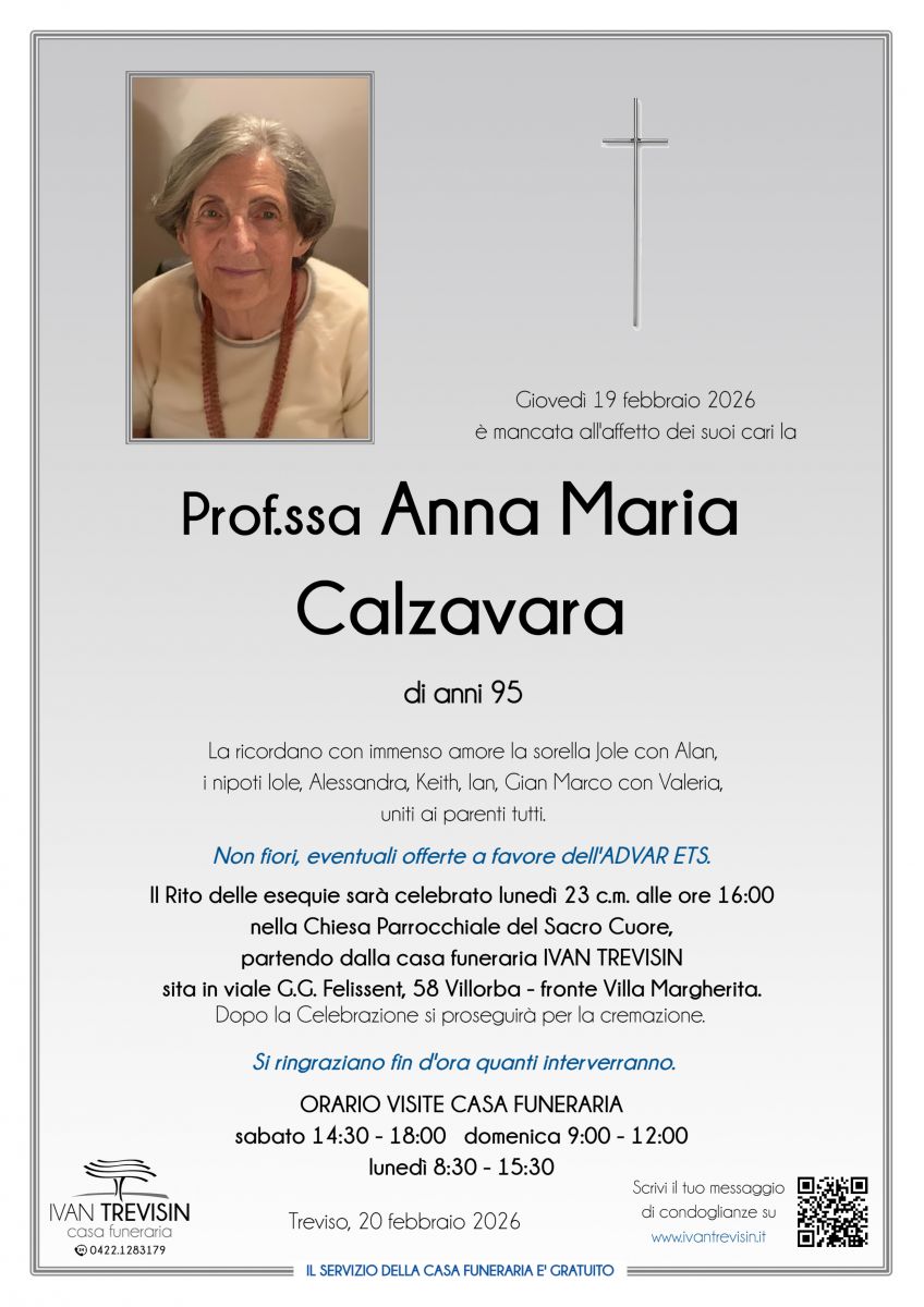 Anna Maria Calzavara