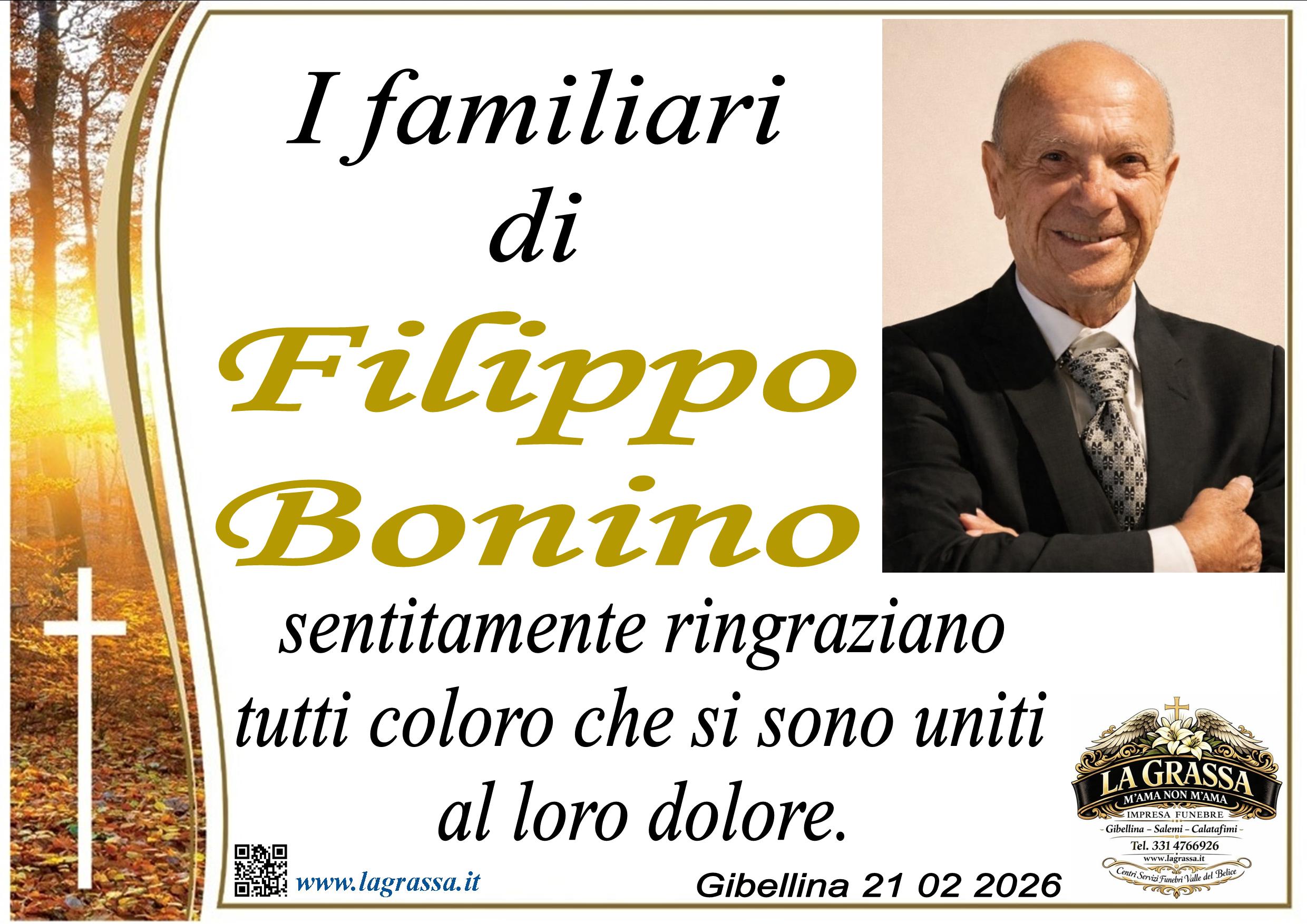 FILIPPO BONINO