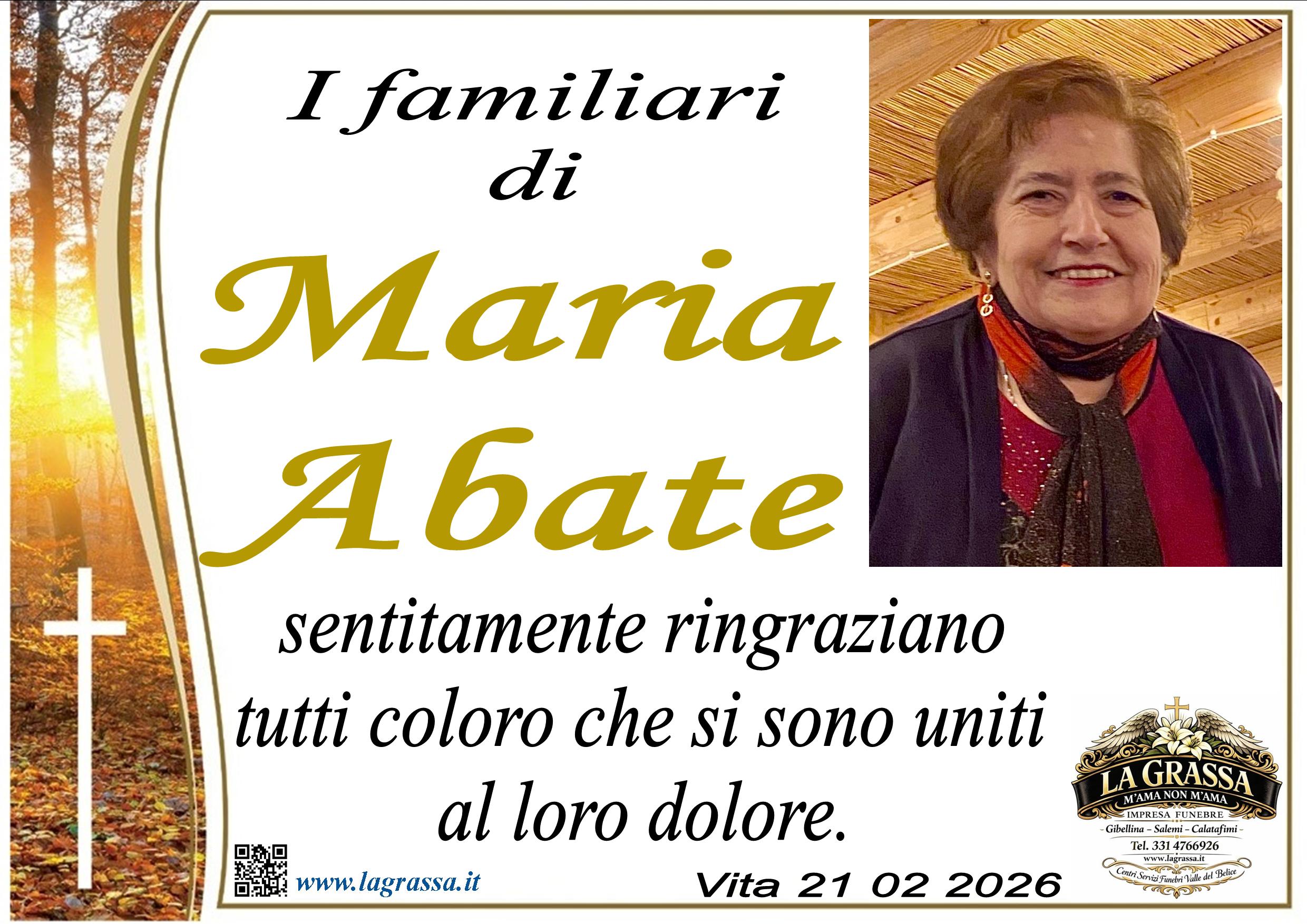 MARIA ABATE