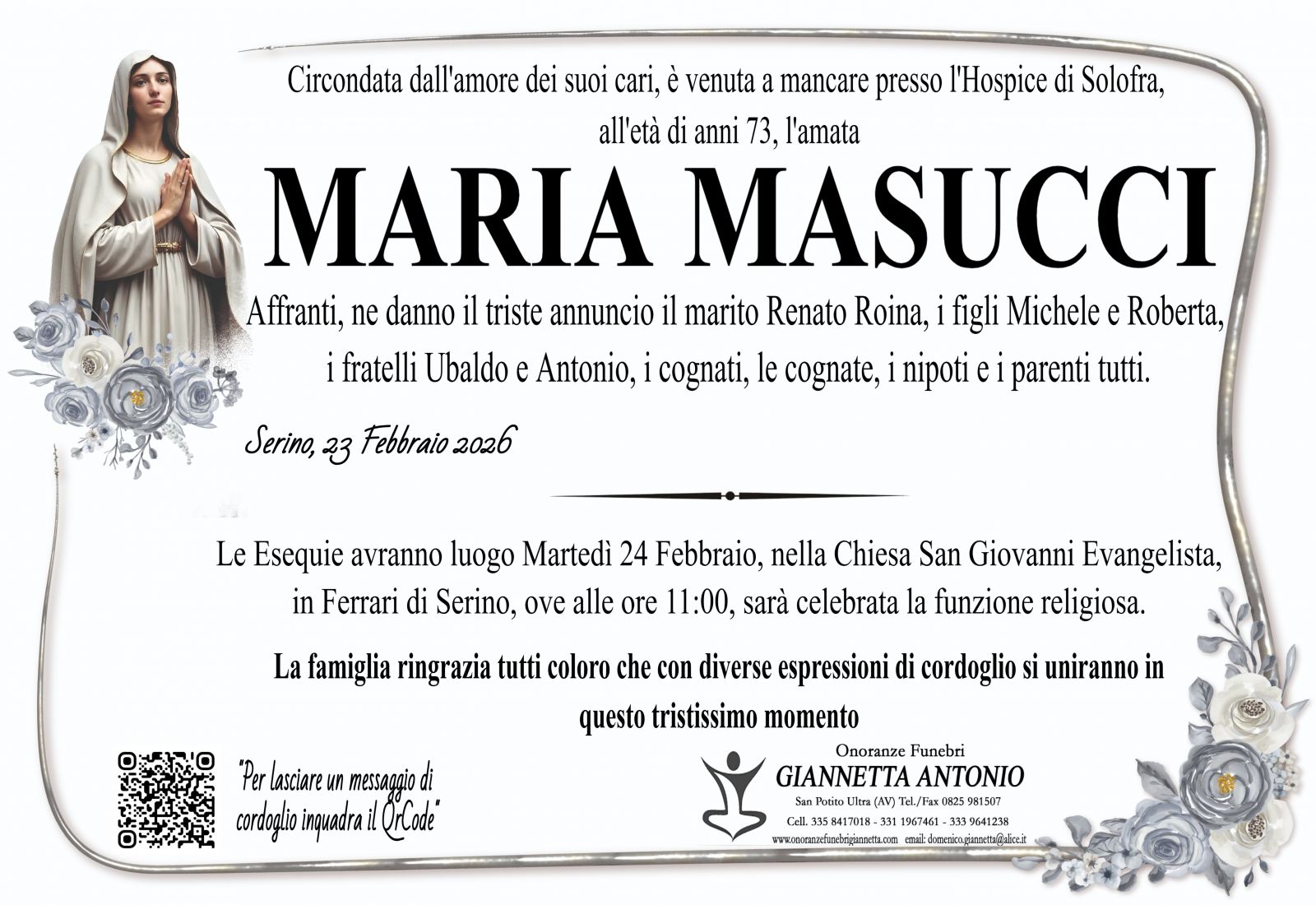 MARIA MASUCCI