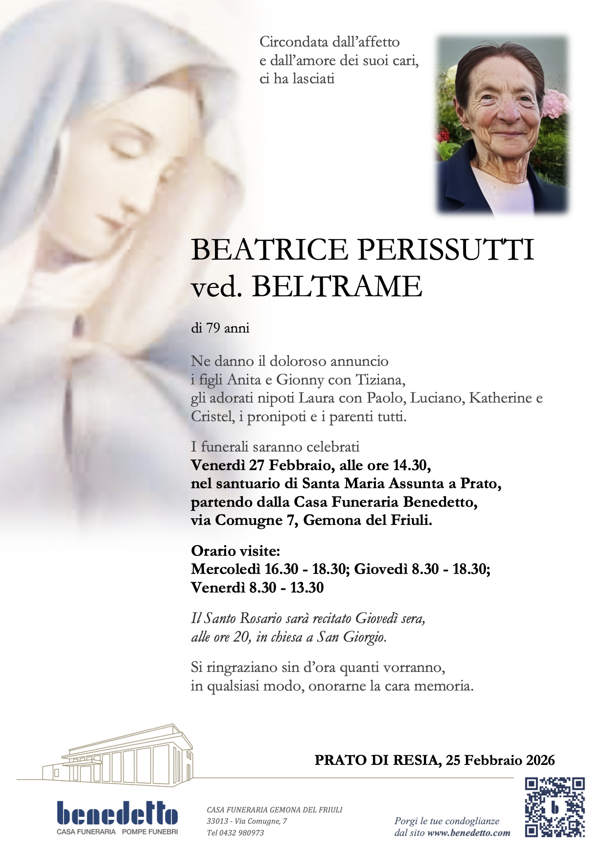 BEATRICE PERISSUTTI