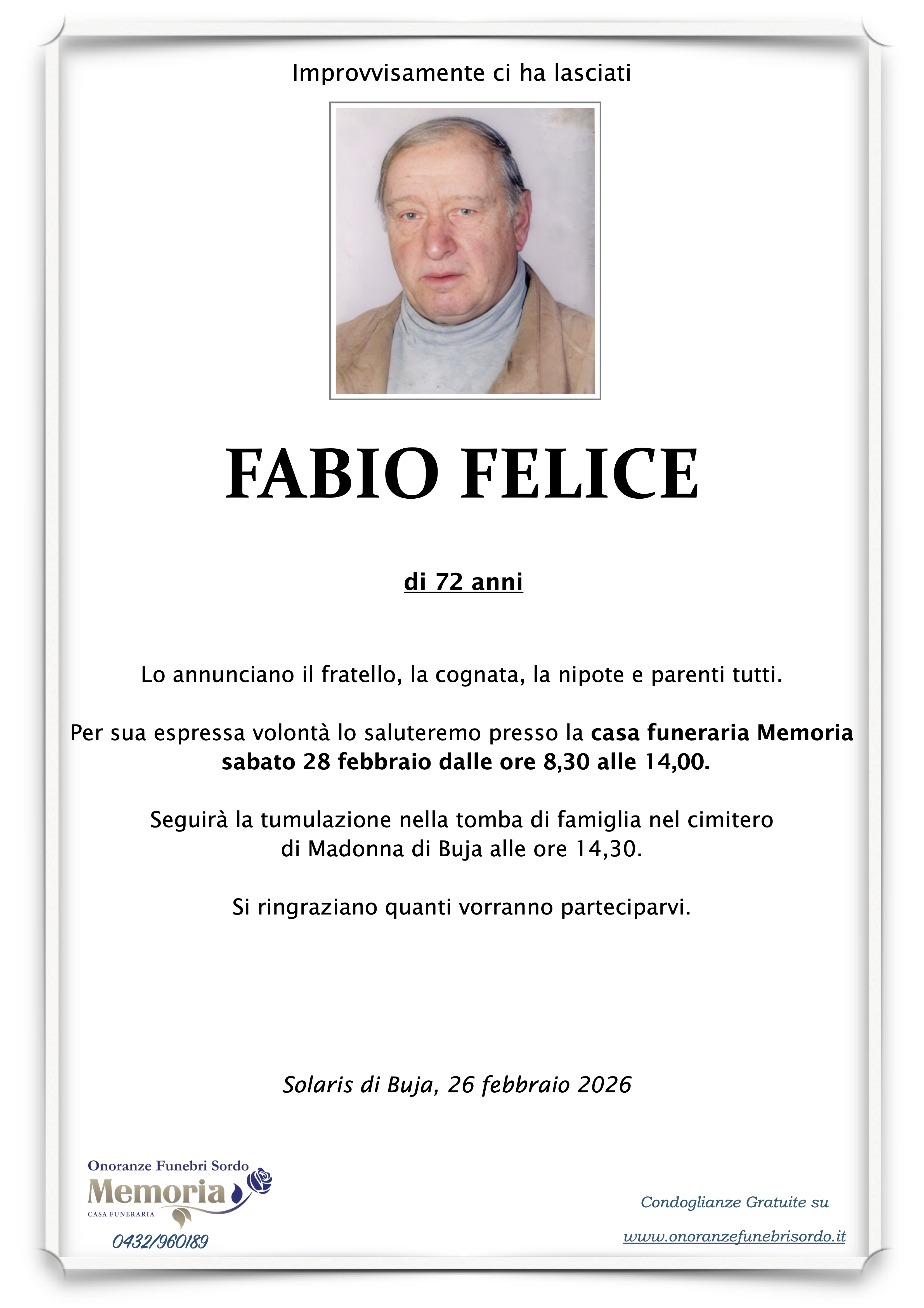 FABIO FELICE
