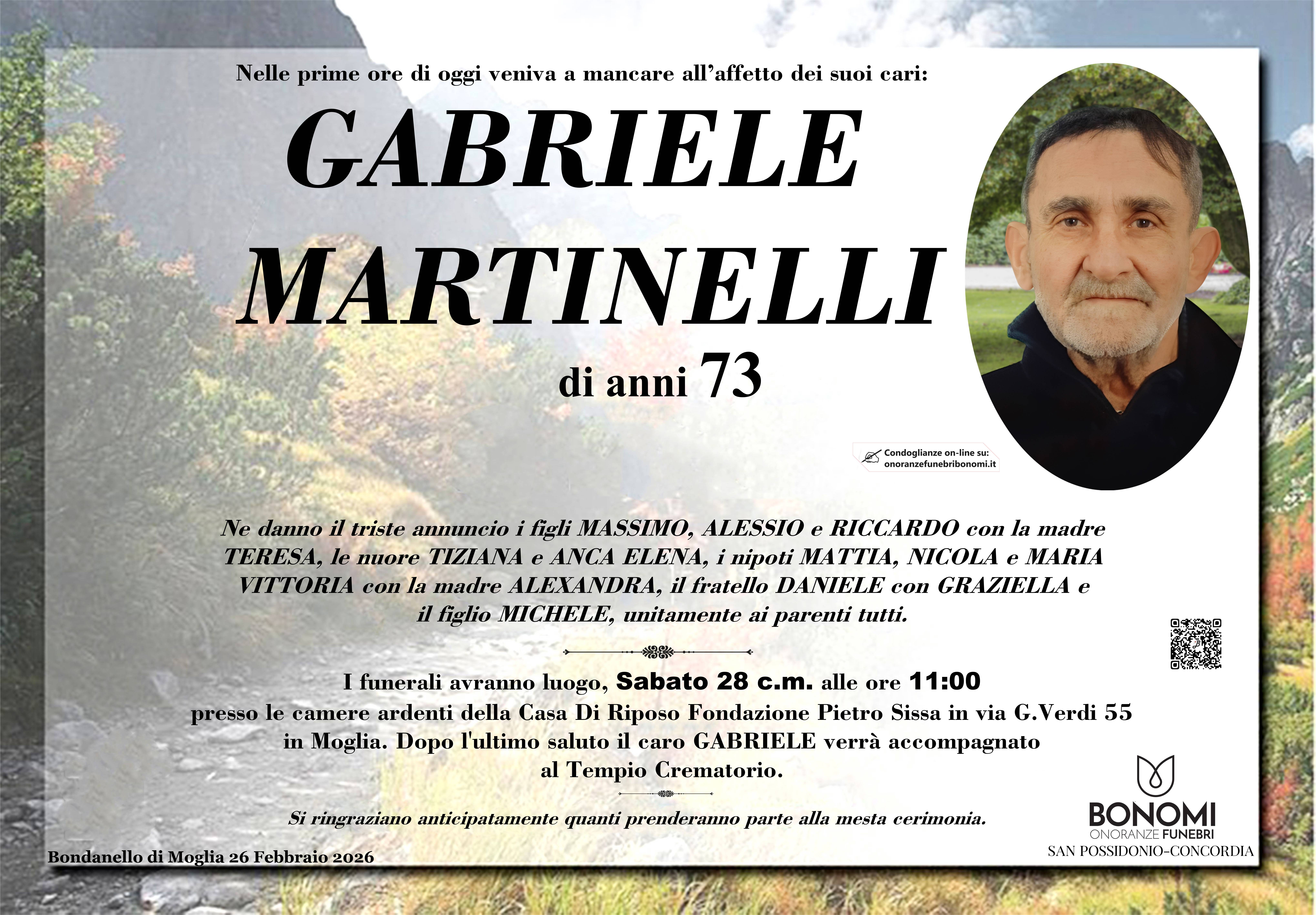 GABRIELE MARTINELLI