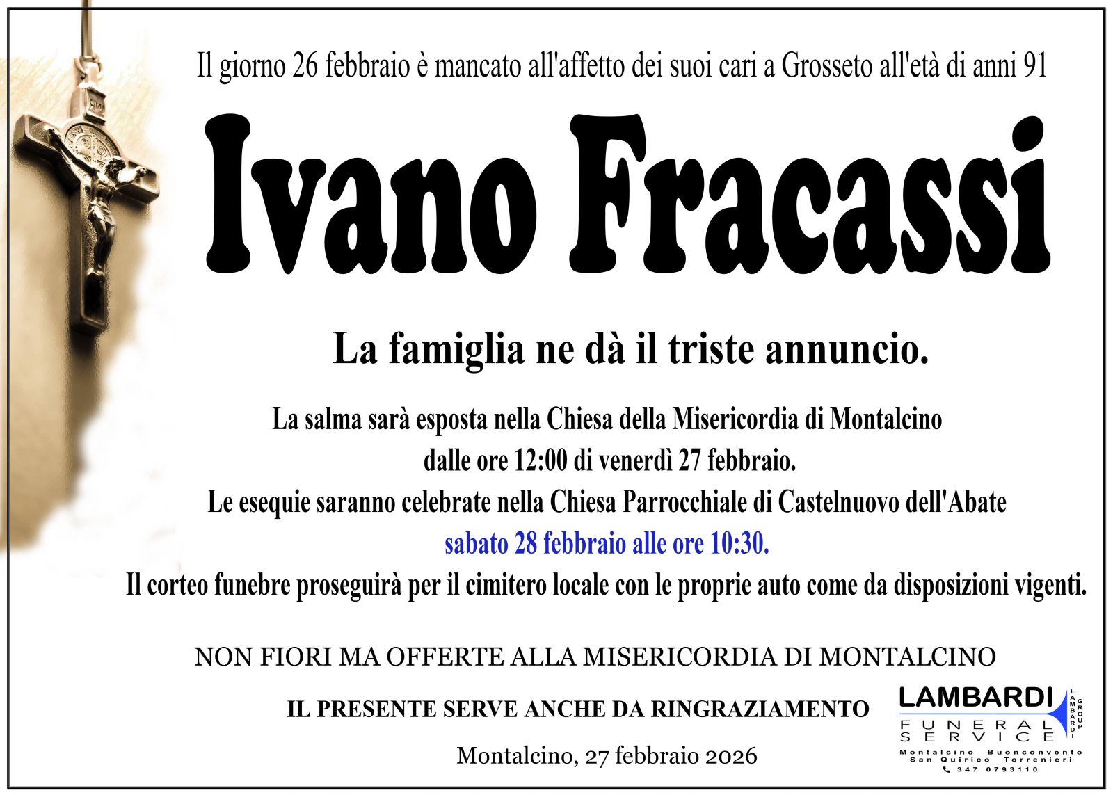 IVANO FRACASSI
