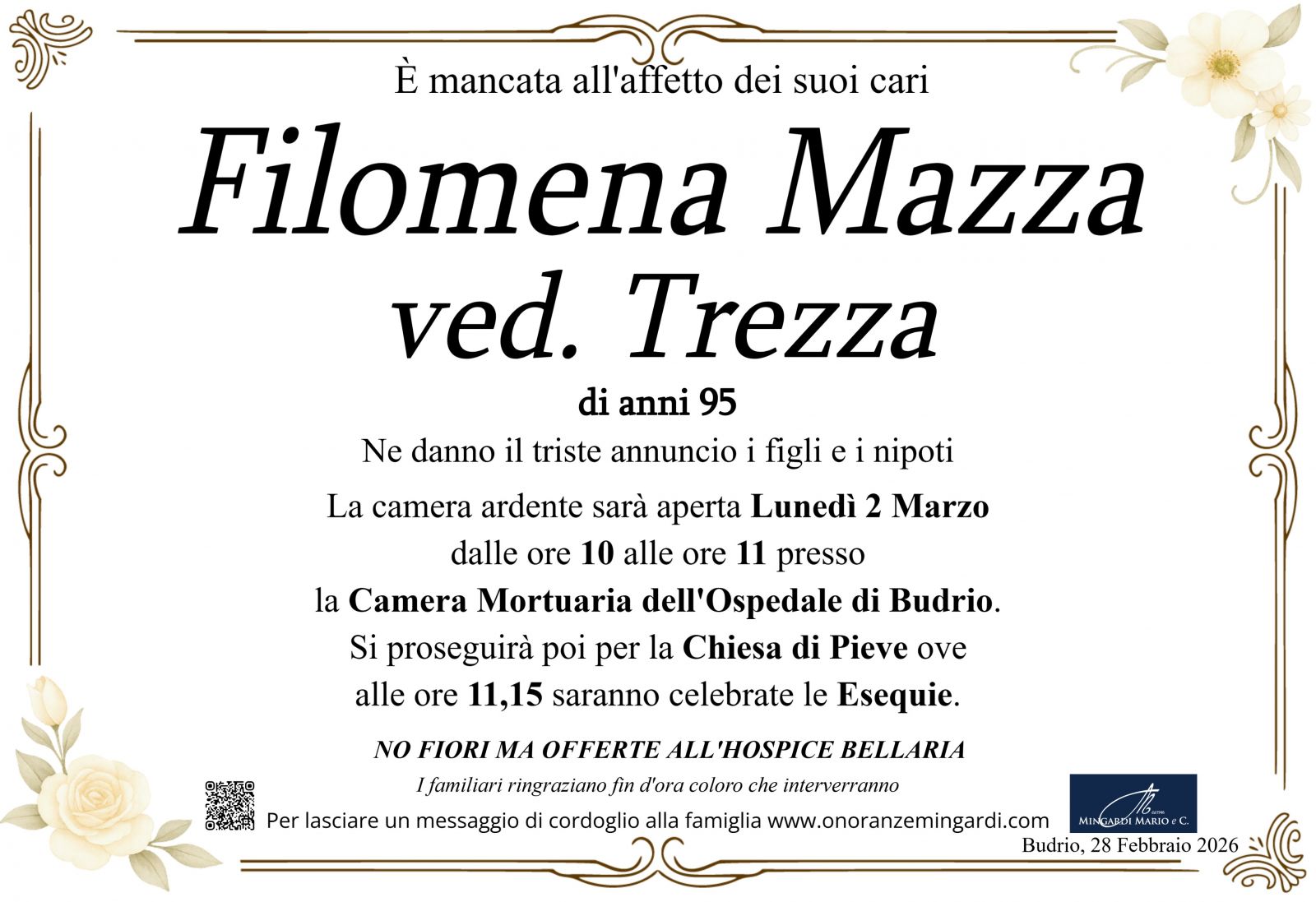 FILOMENA MAZZA