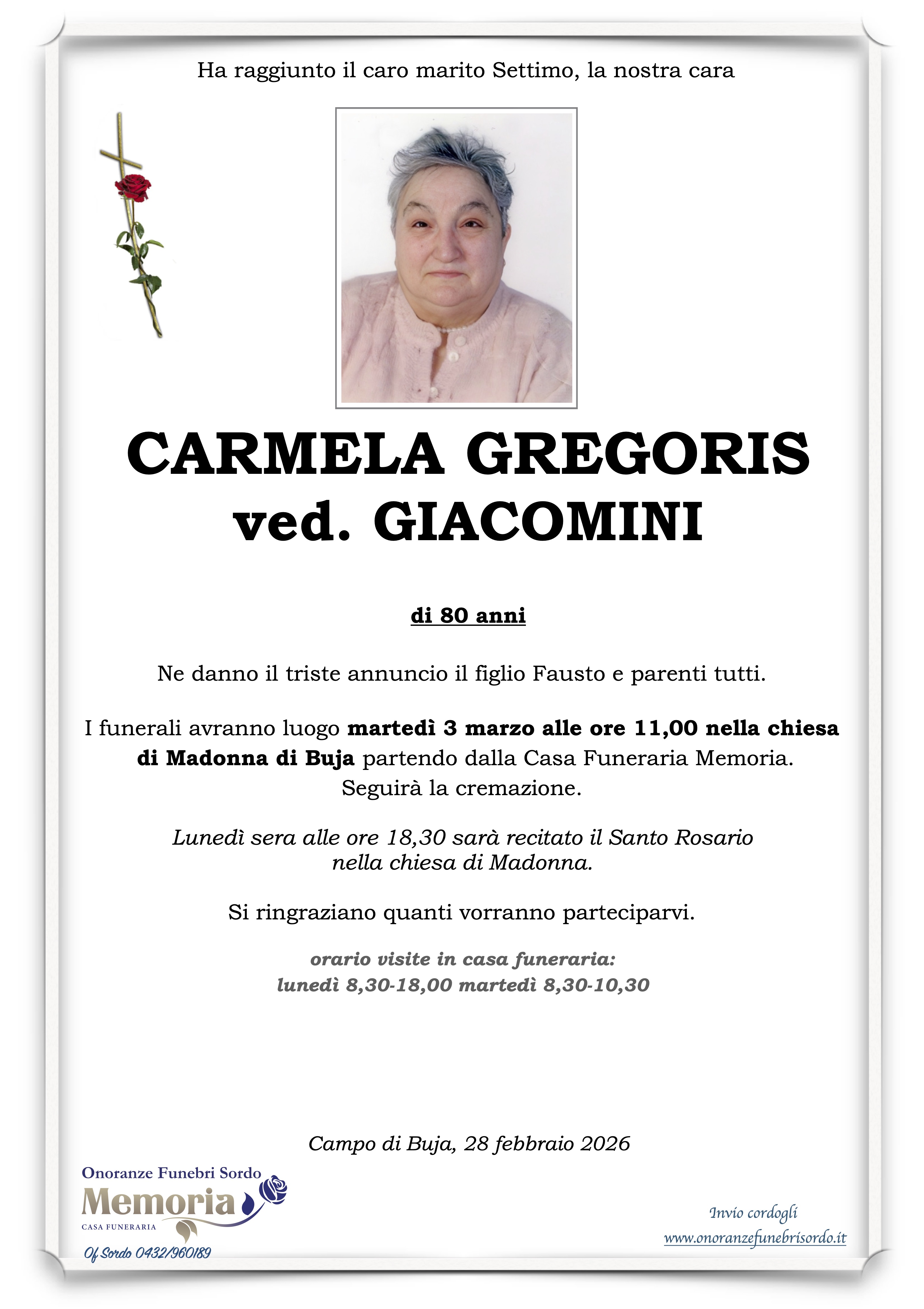 CARMELA GREGORIS