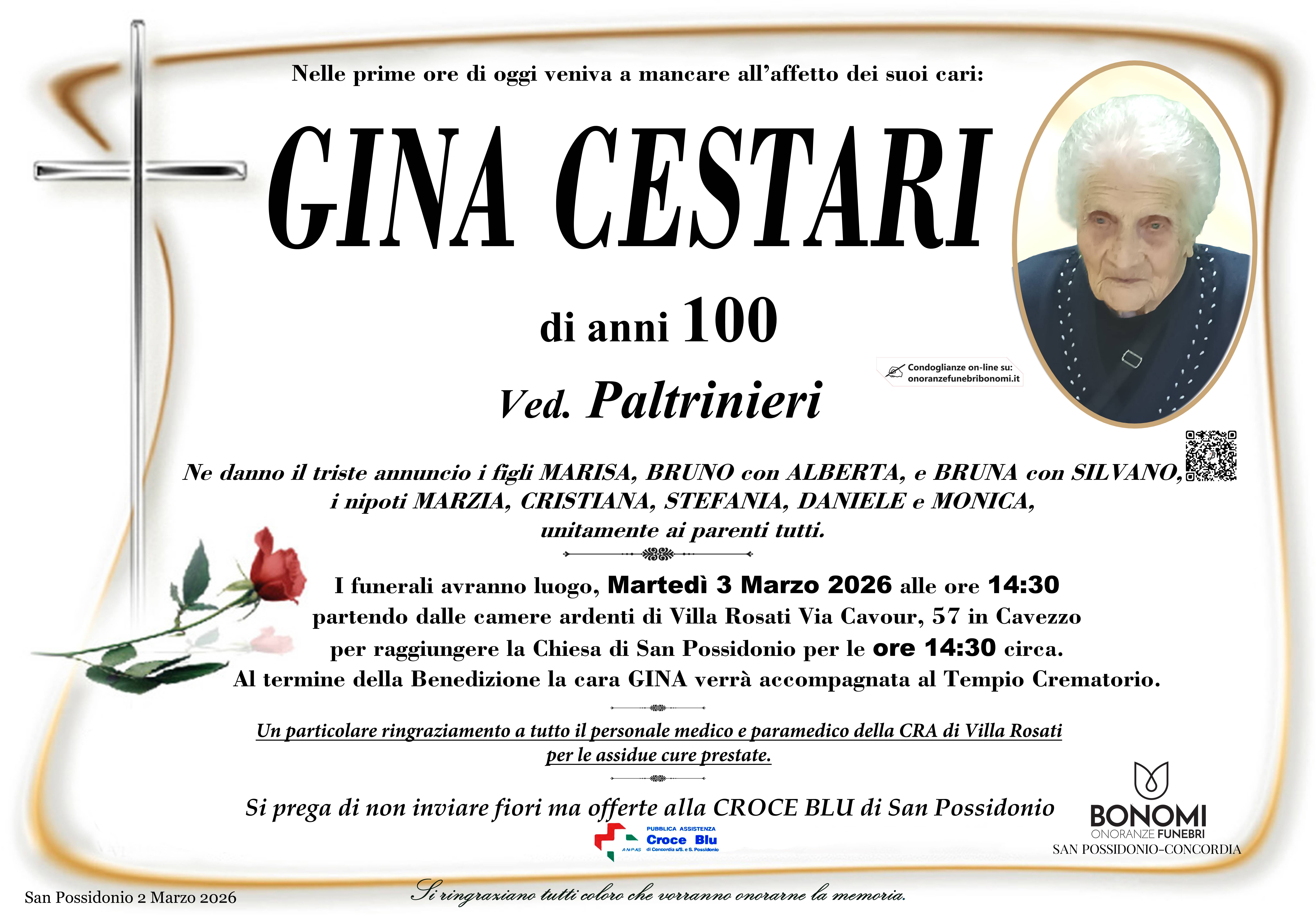 GINA CESTARI