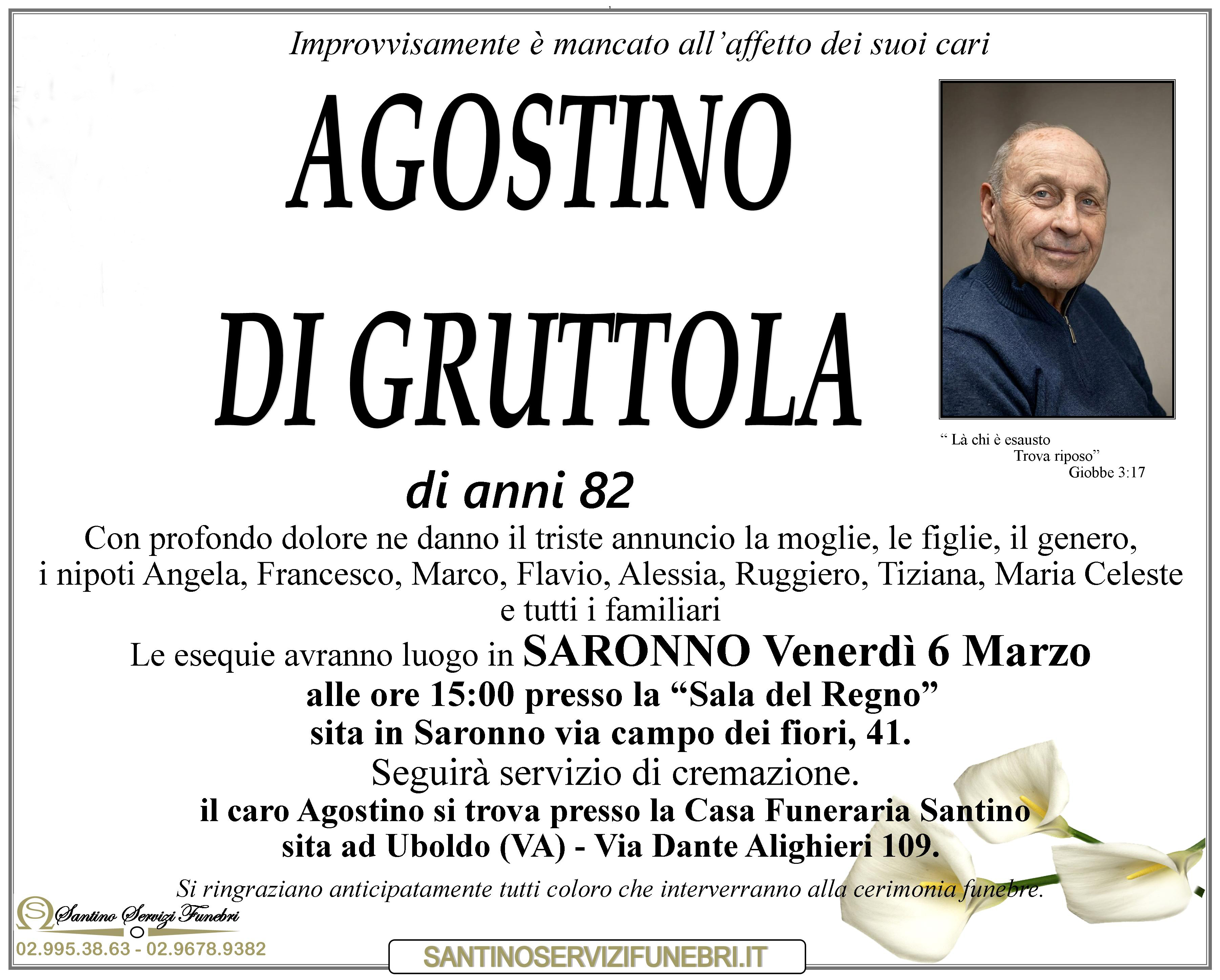 AGOSTINO DI GRUTTOLA
