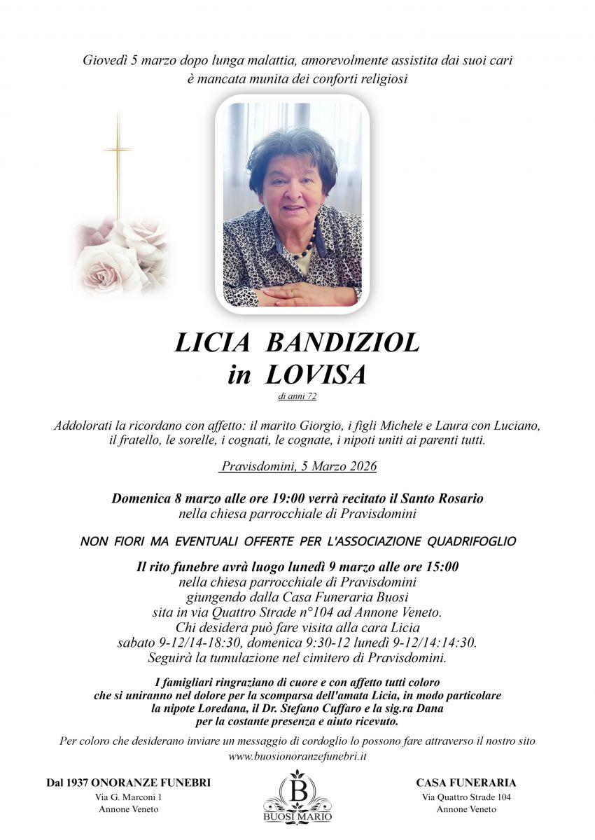 BANDIZIOL LICIA
