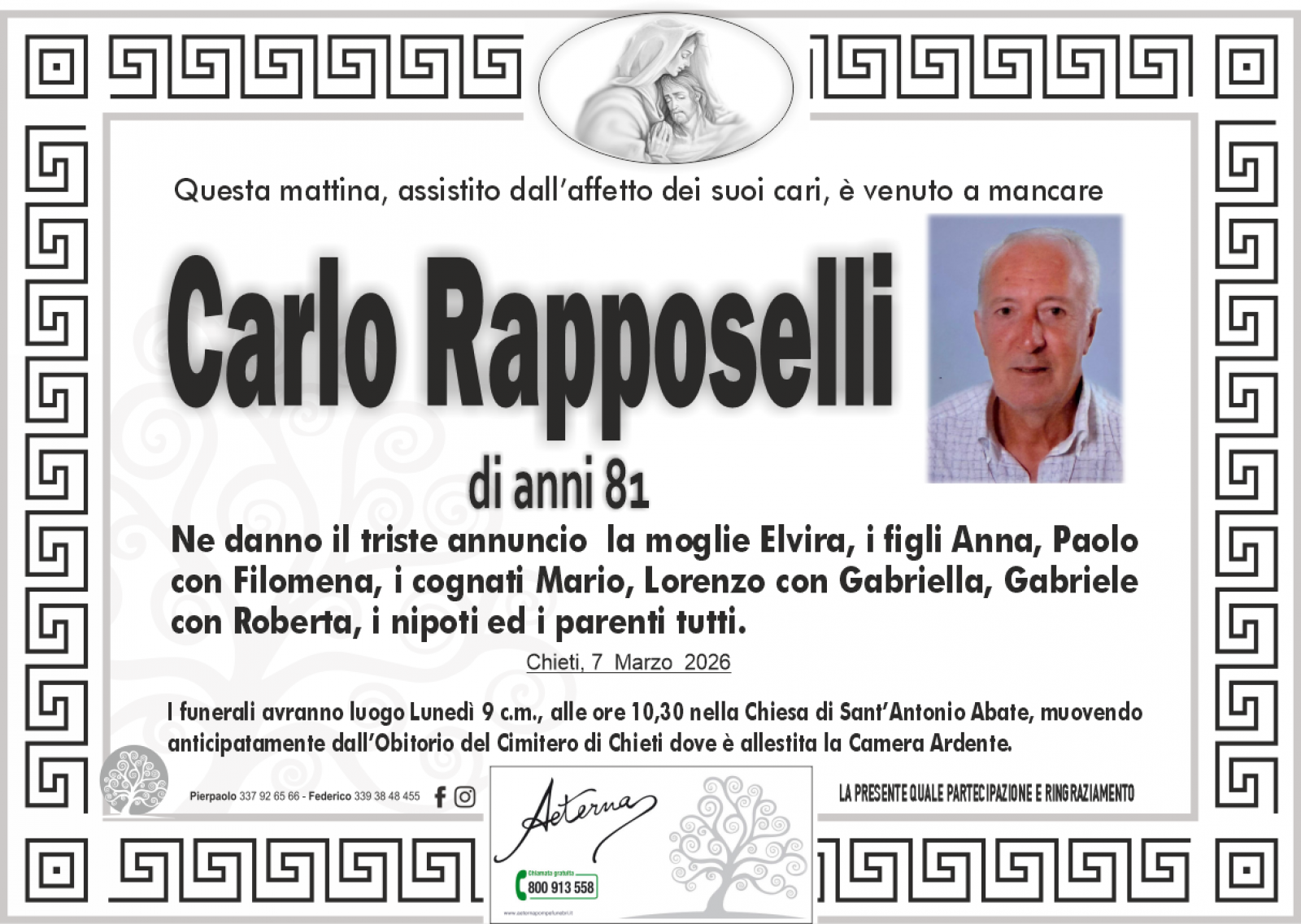 CARLO RAPPOSELLI
