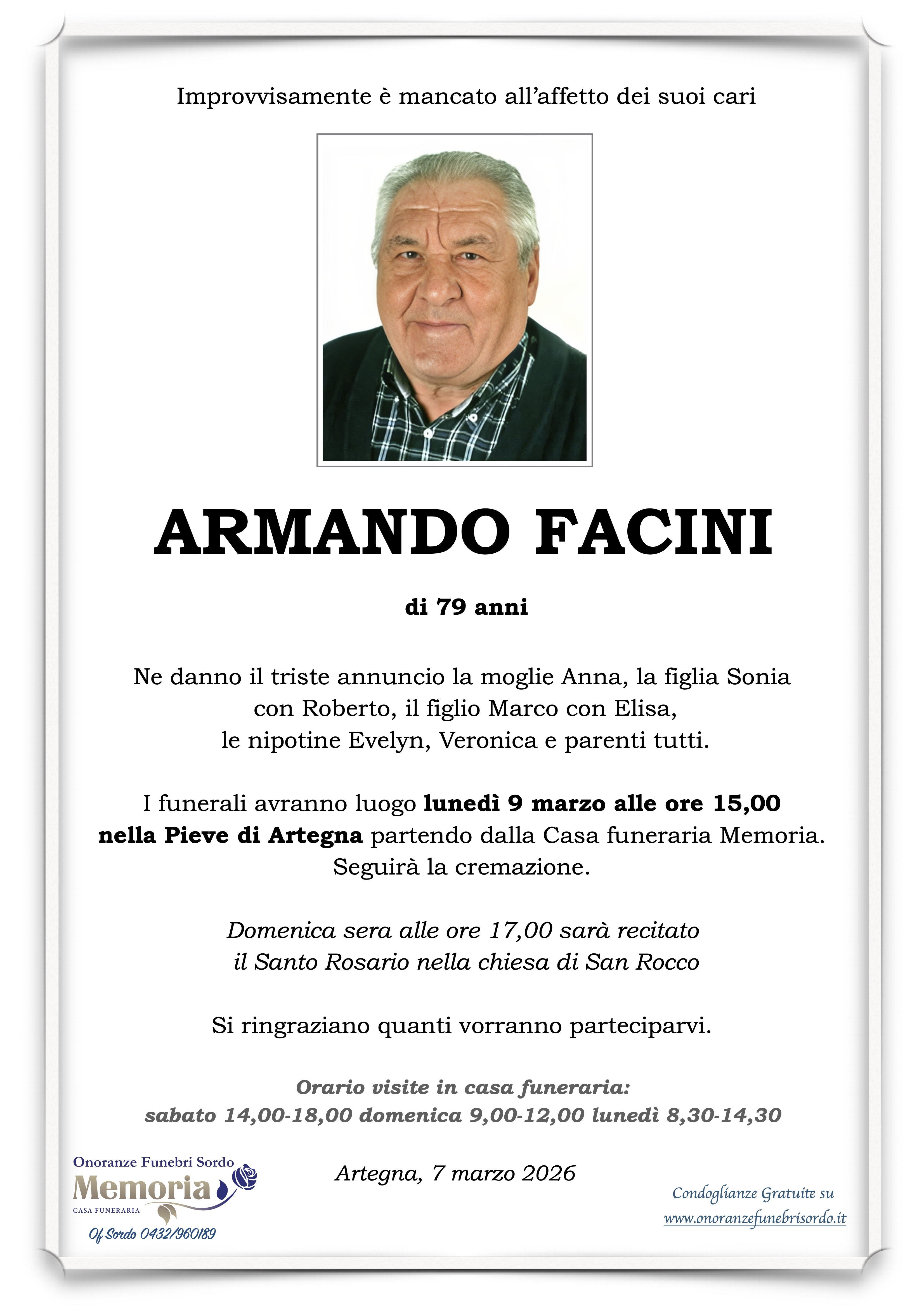 ARMANDO FACINI