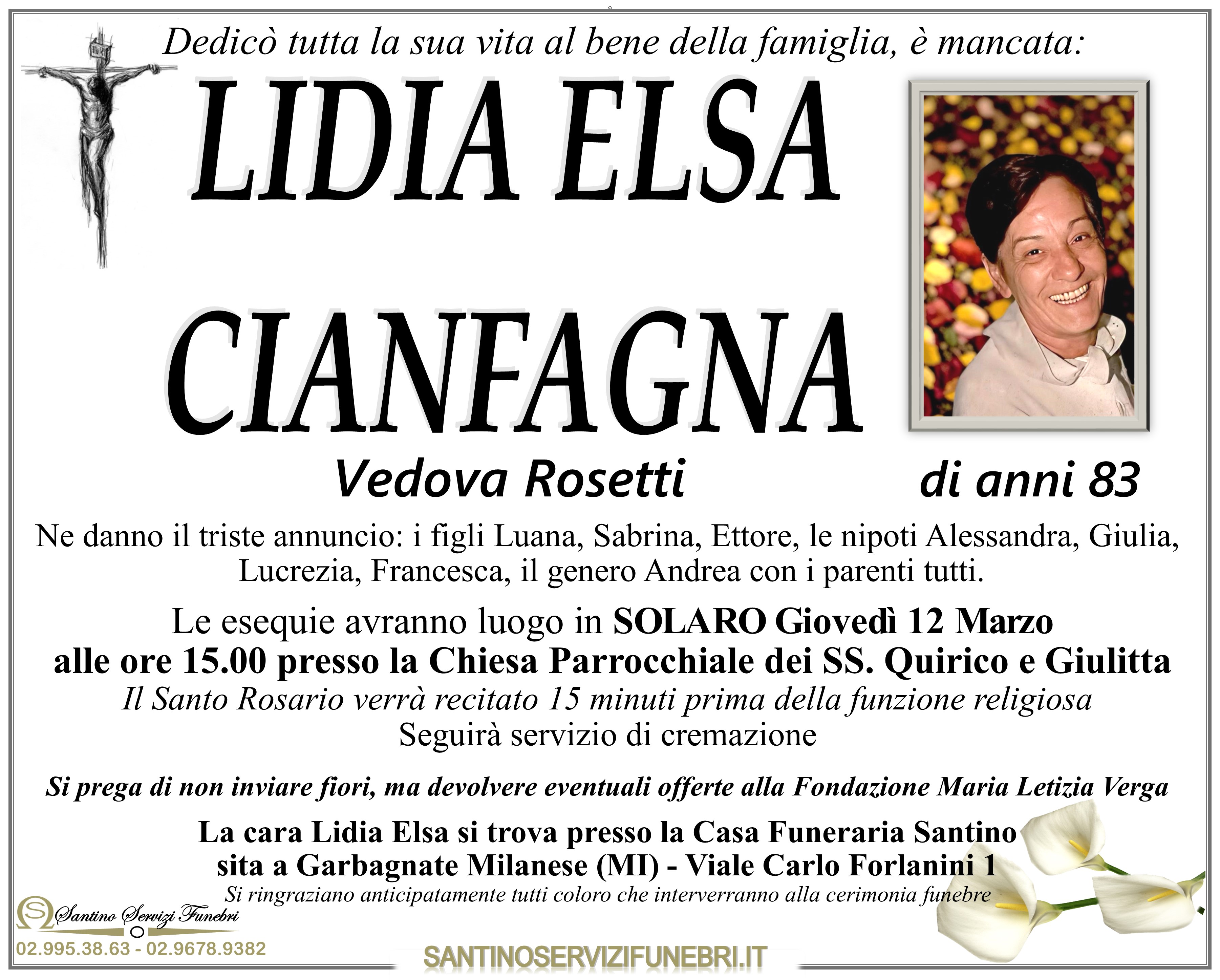 LIDIA ELSA CIANFAGNA