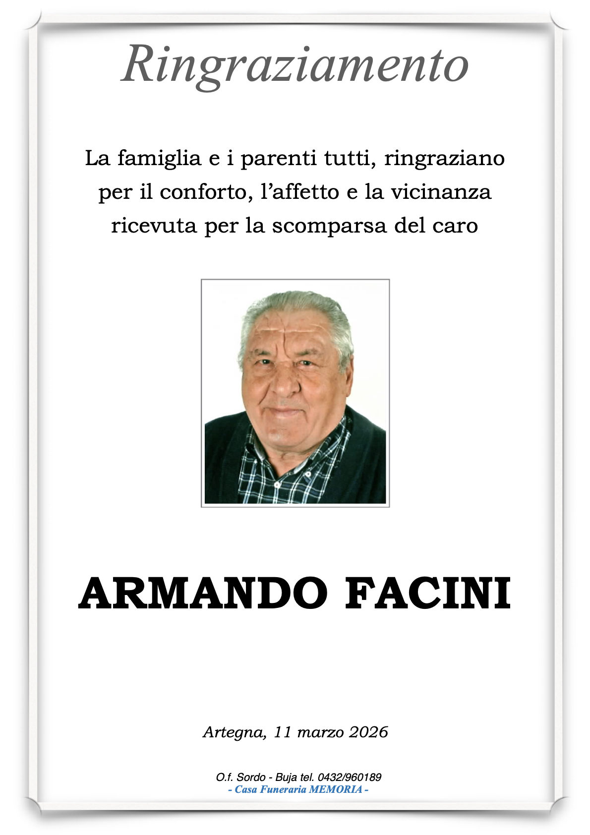 ARMANDO FACINI