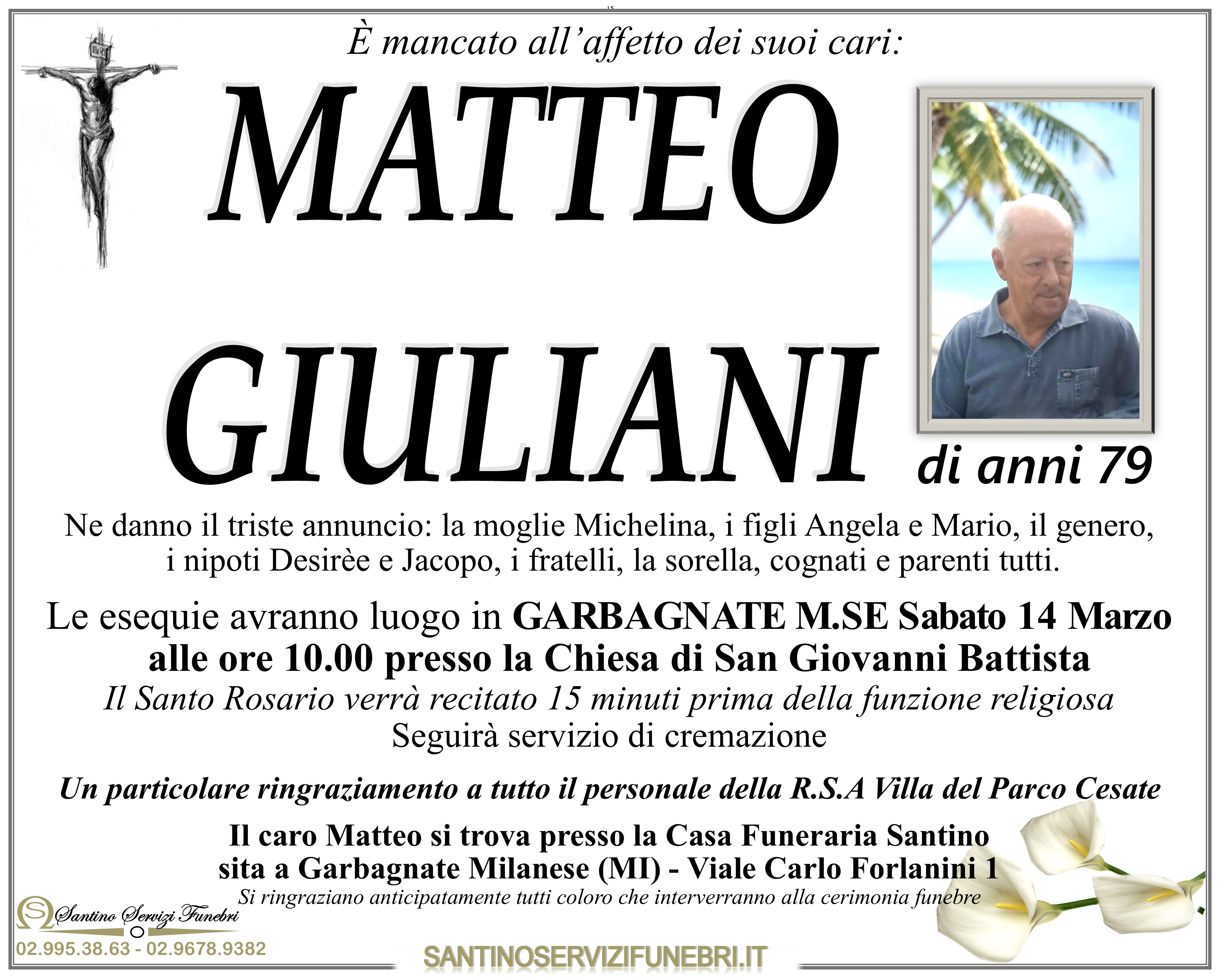 MATTEO GIULIANI