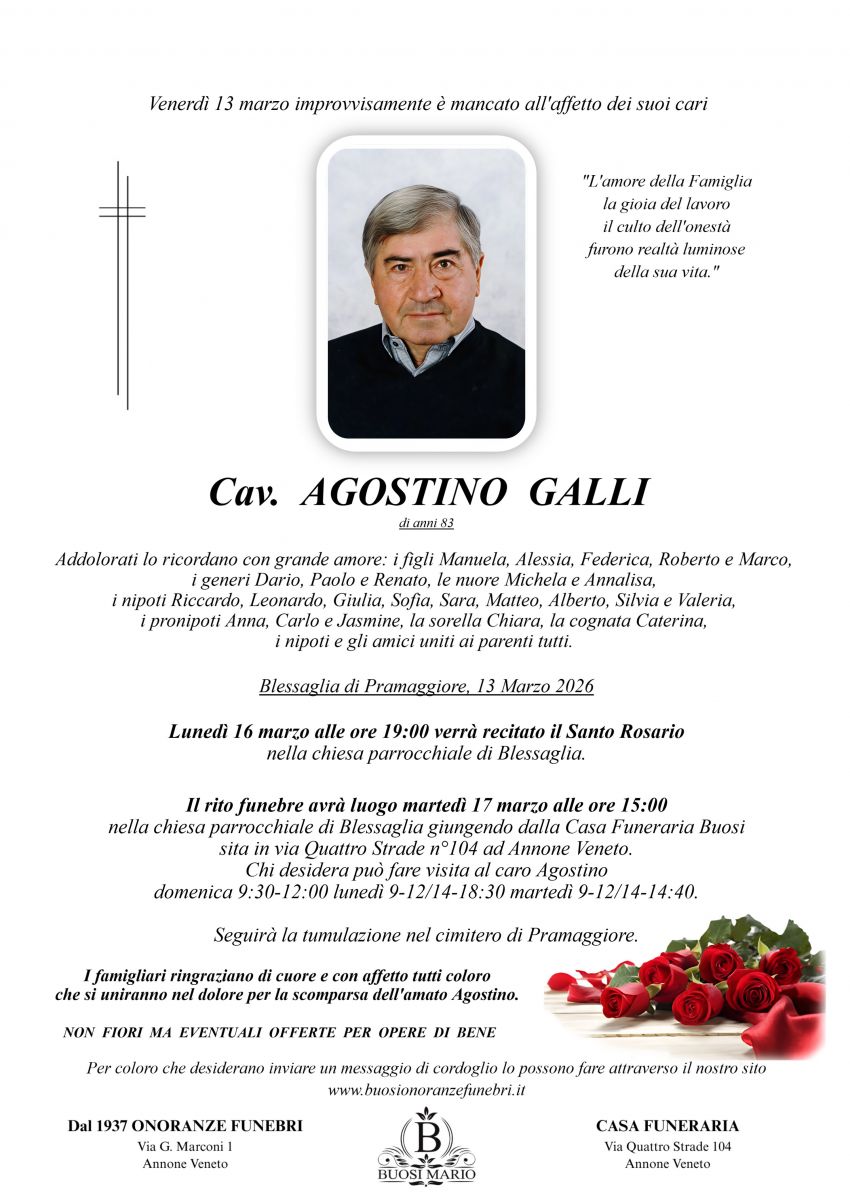 GALLI  AGOSTINO