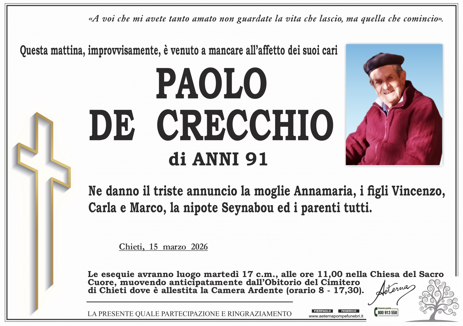 PAOLO DE CRECCHIO
