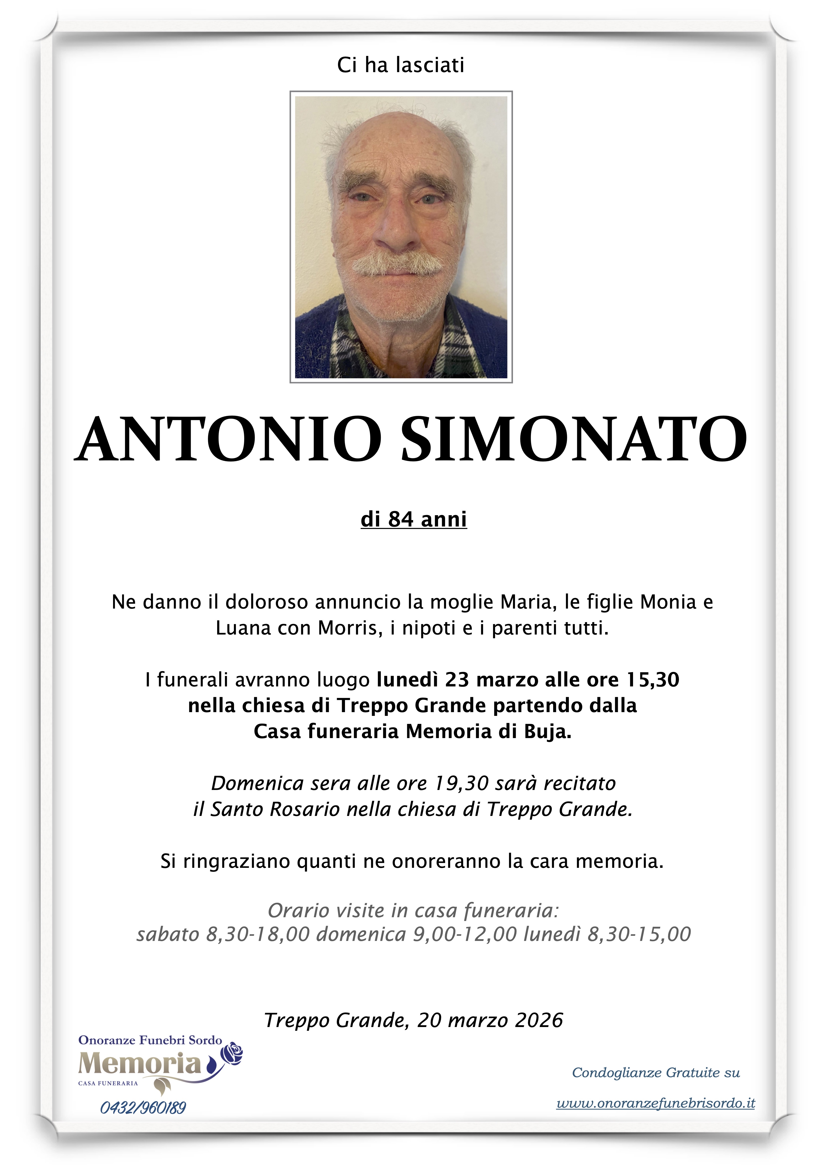 ANTONIO SIMONATO
