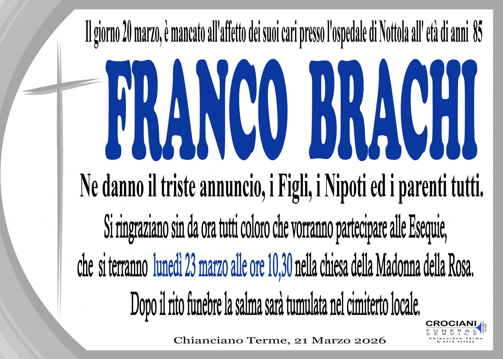 FRANCO BRACHI