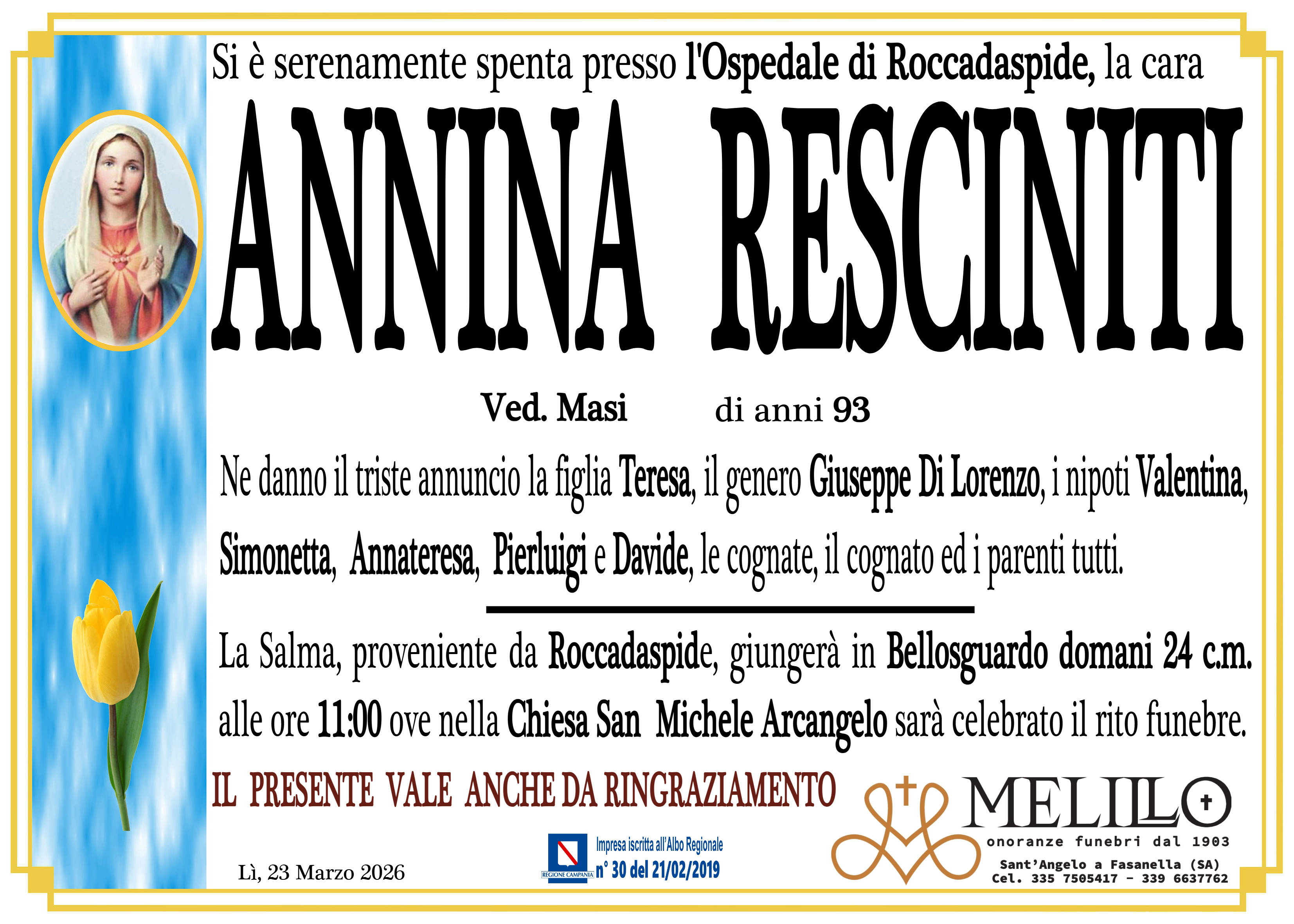 ANNINA  RESCINITI
