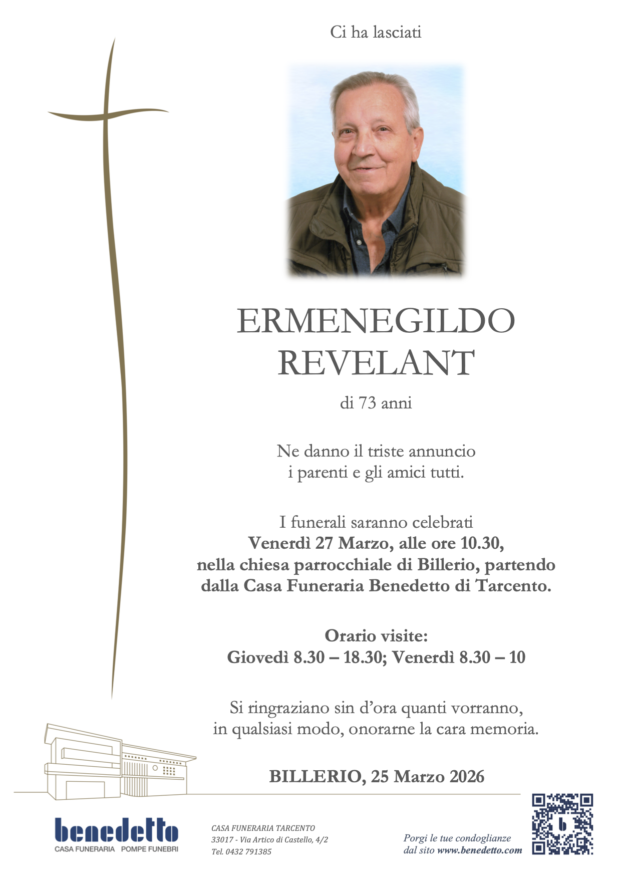 ERMENEGILDO REVELANT