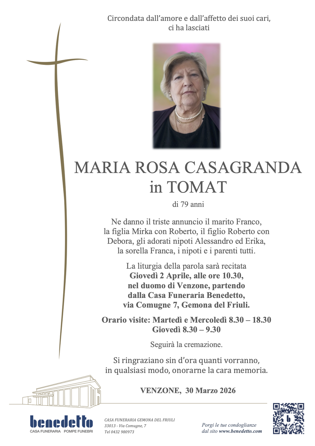 MARIA ROSA CASAGRANDA