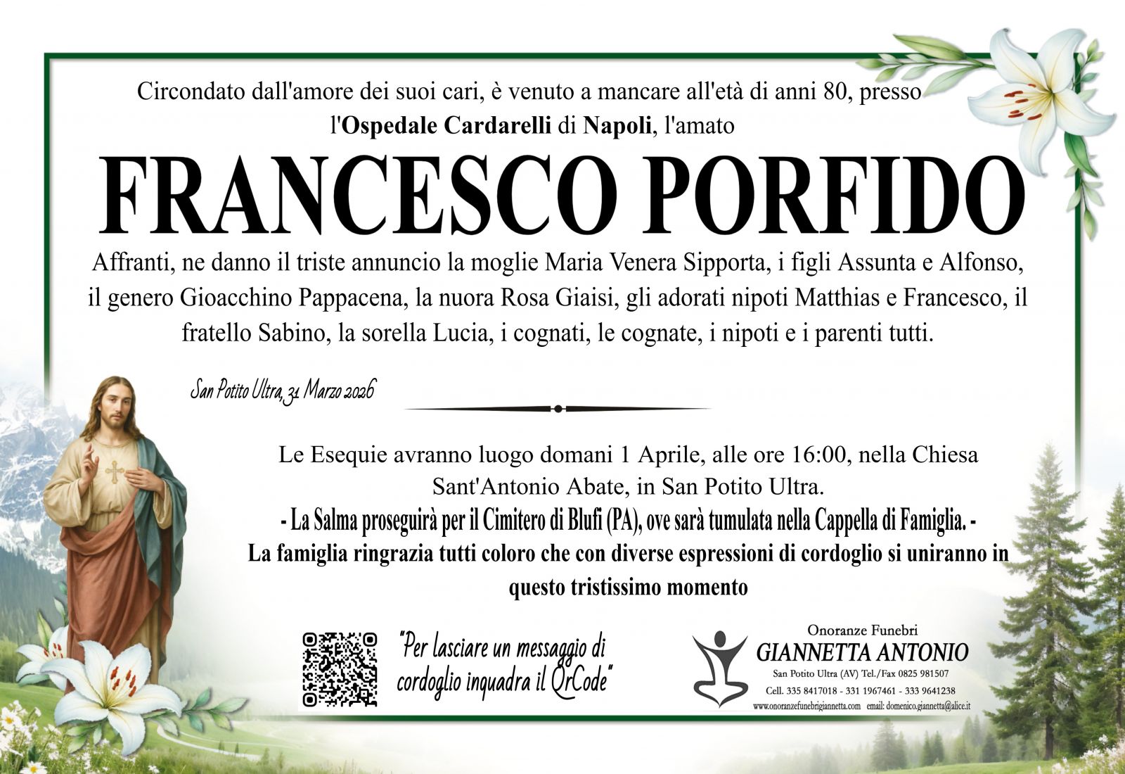 FRANCESCO PORFIDO