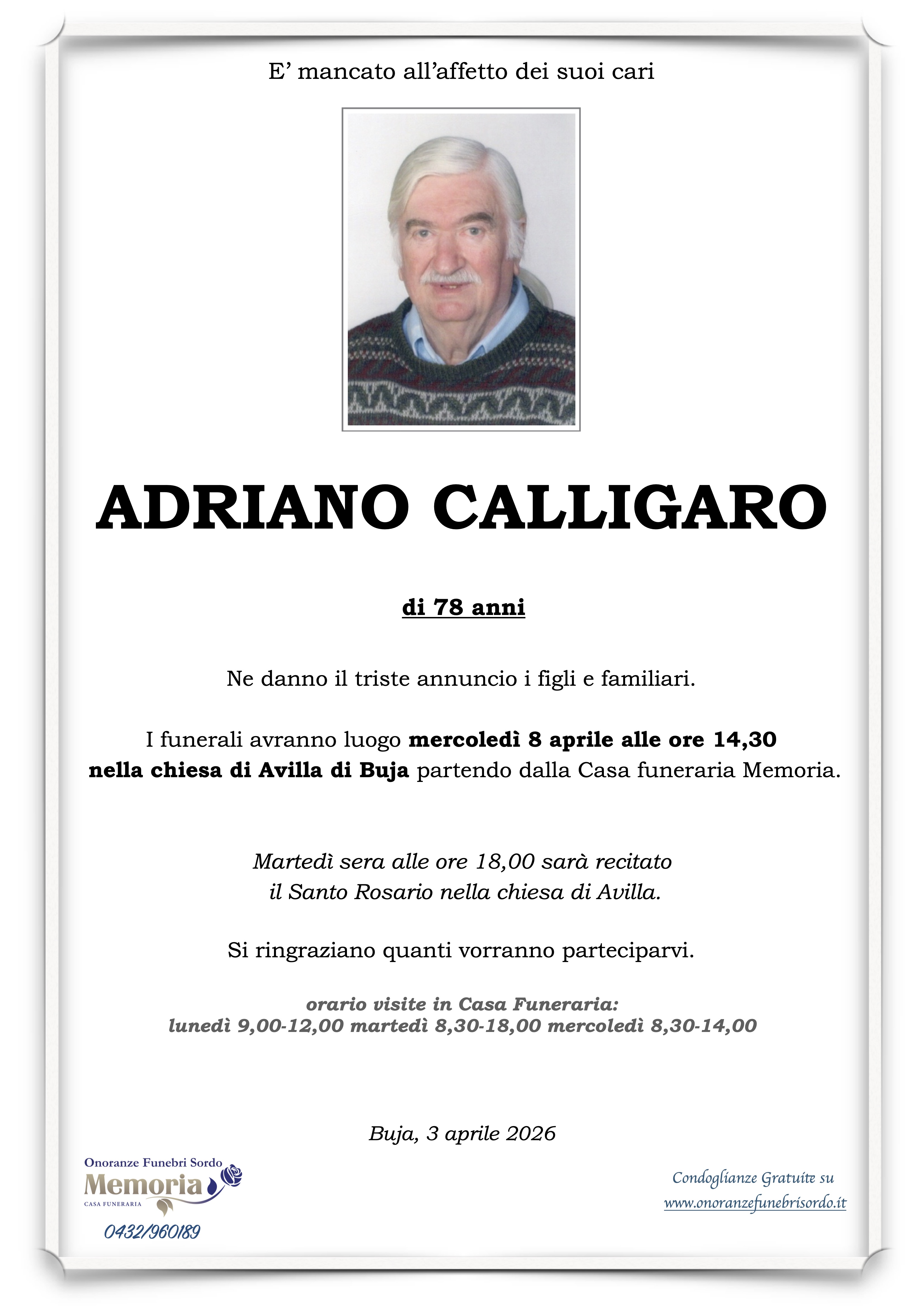 ADRIANO CALLIGARO
