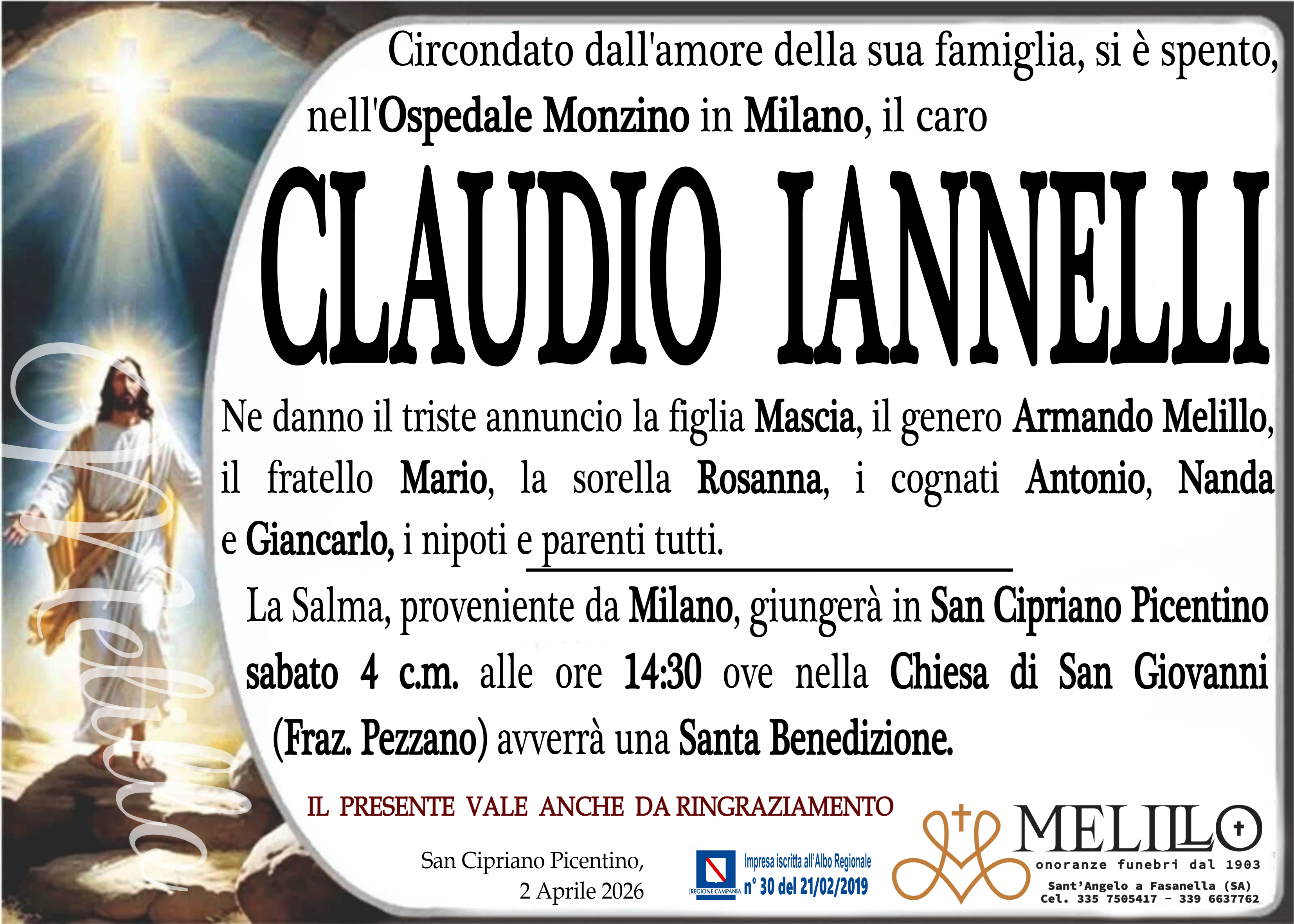 CLAUDIO IANNELLI