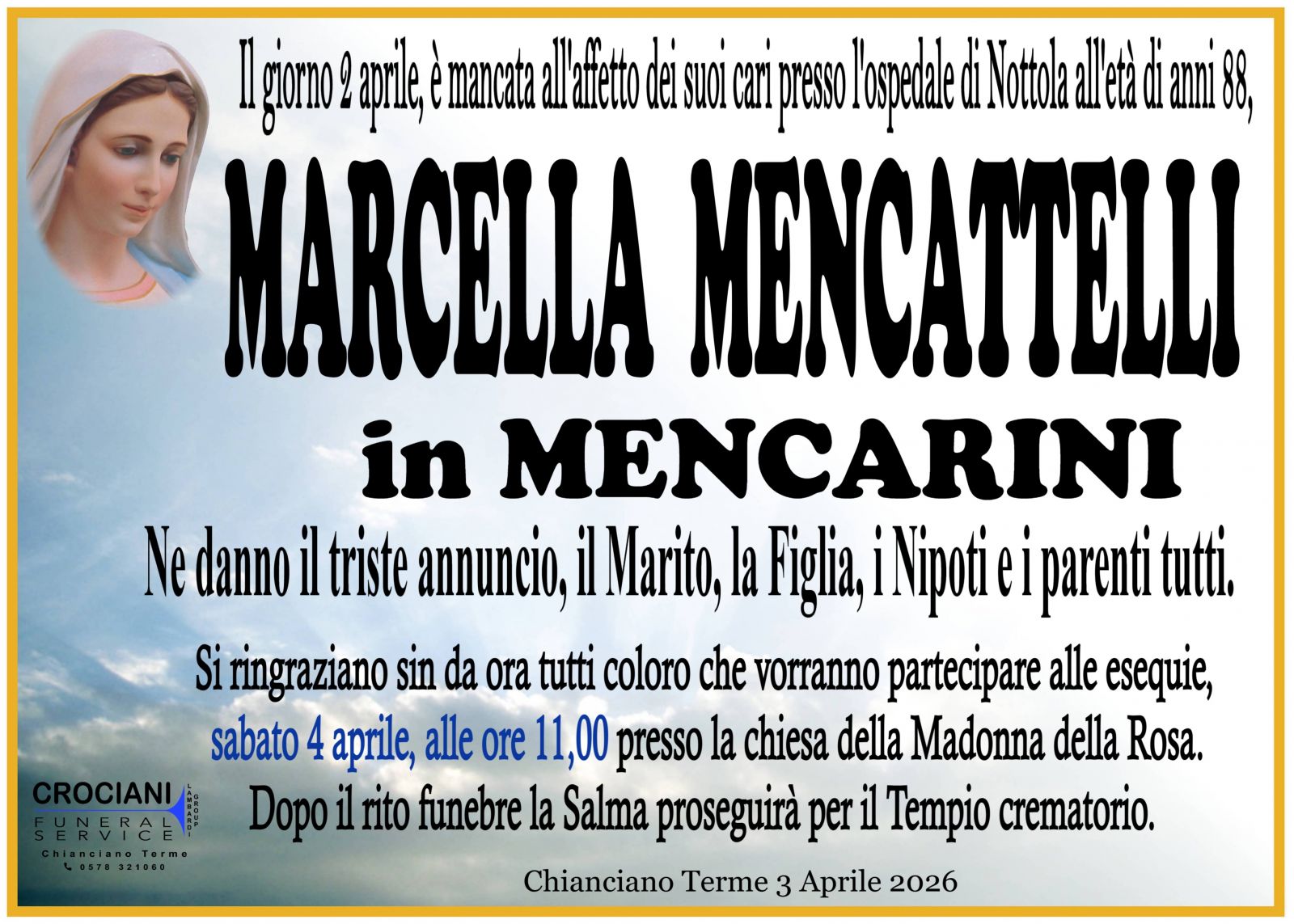 MARCELLA MENCATTELLI