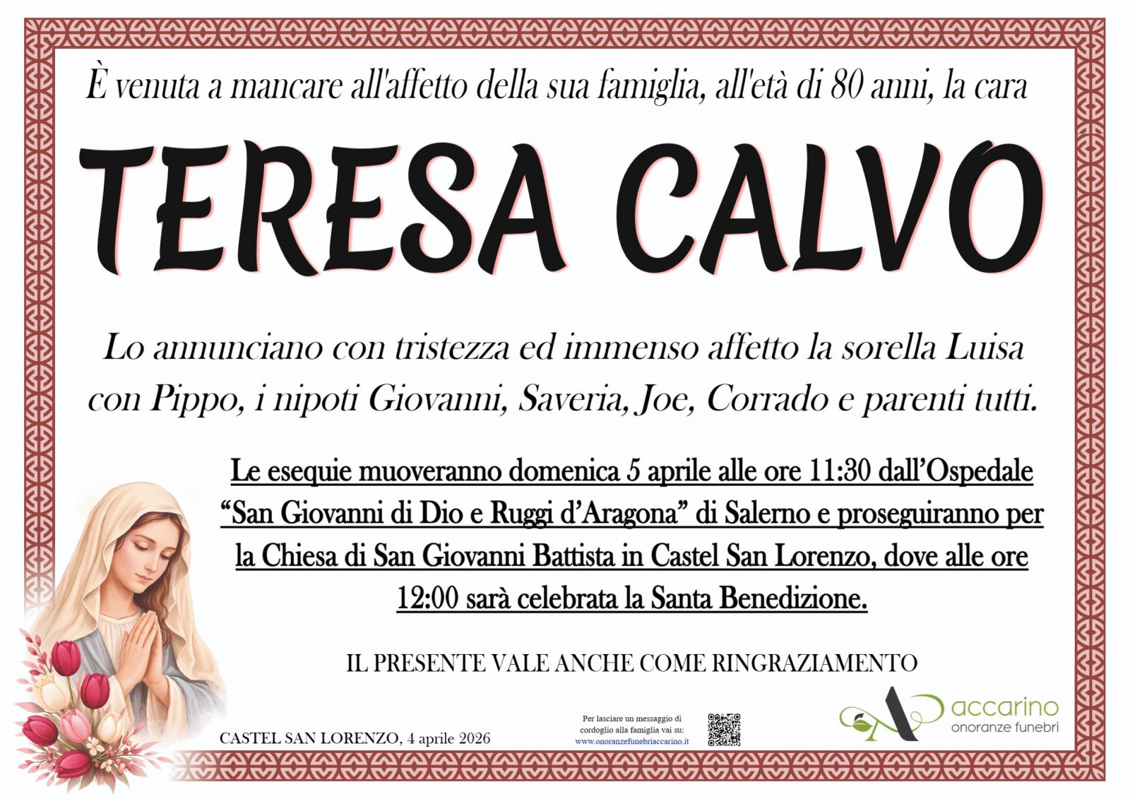 TERESA CALVO