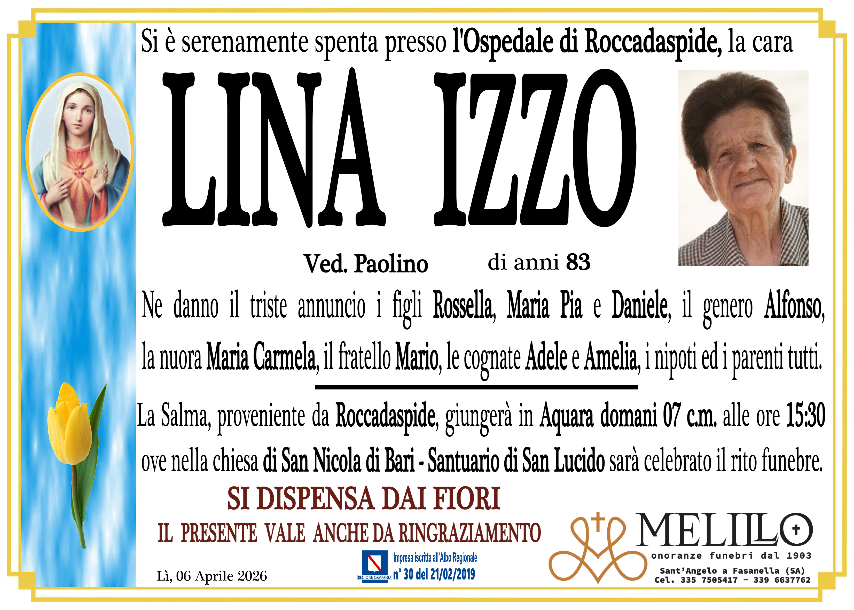 LINA IZZO