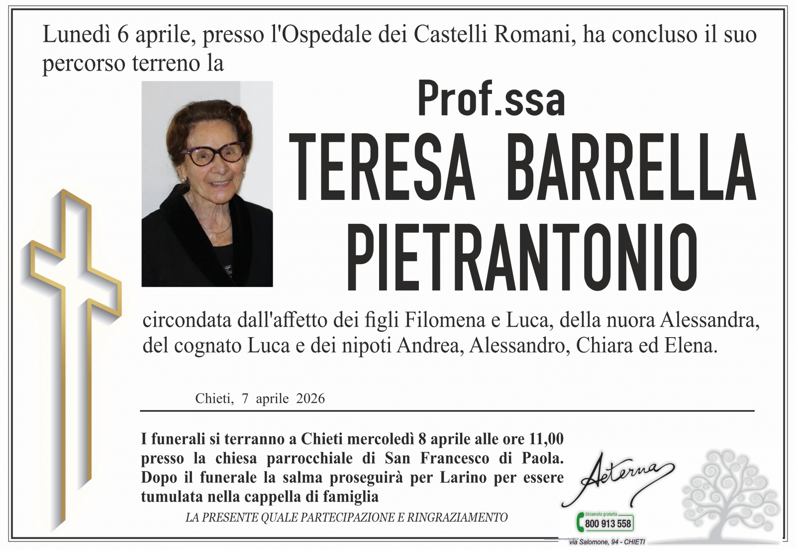 TERESA BARRELLA