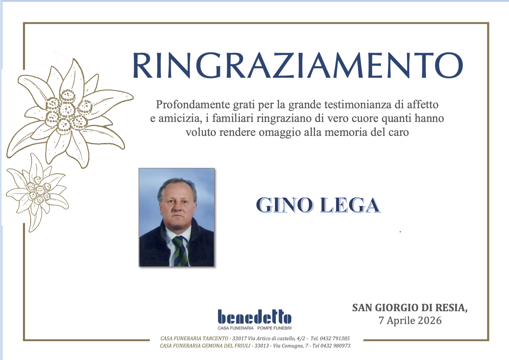 GINO LEGA