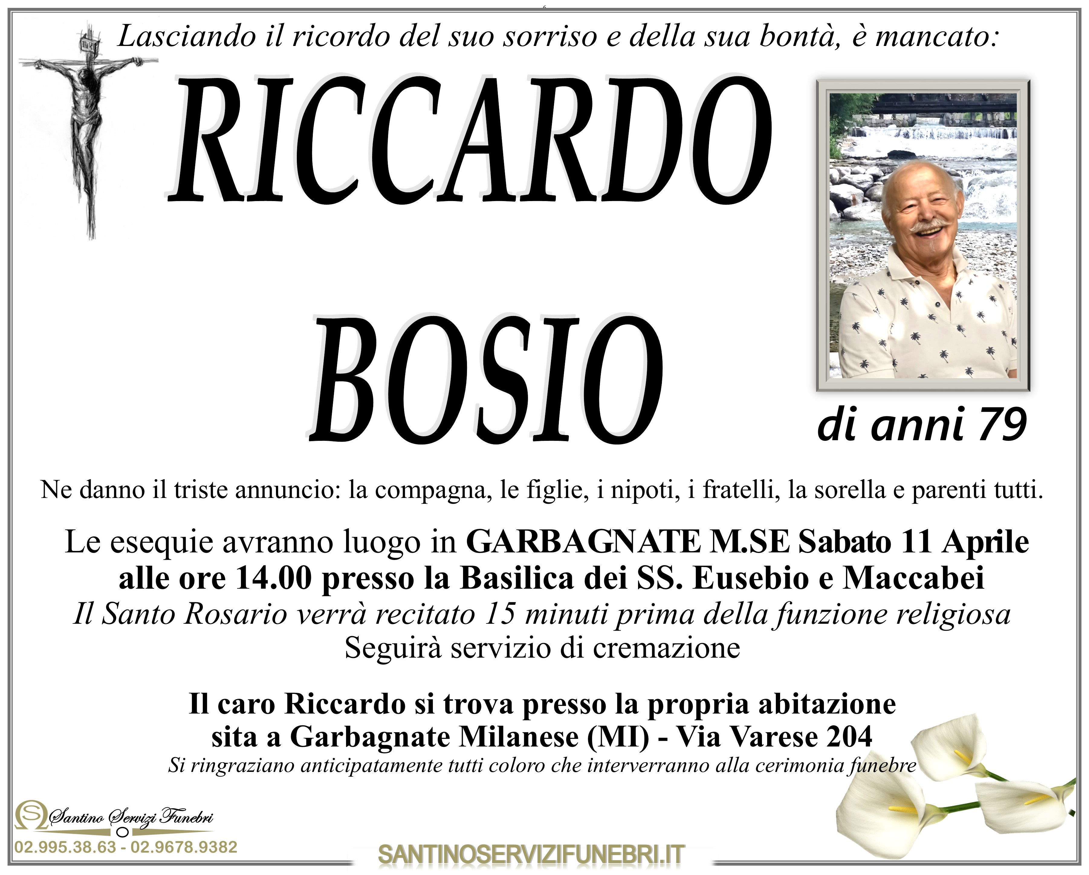 RICCARDO BOSIO