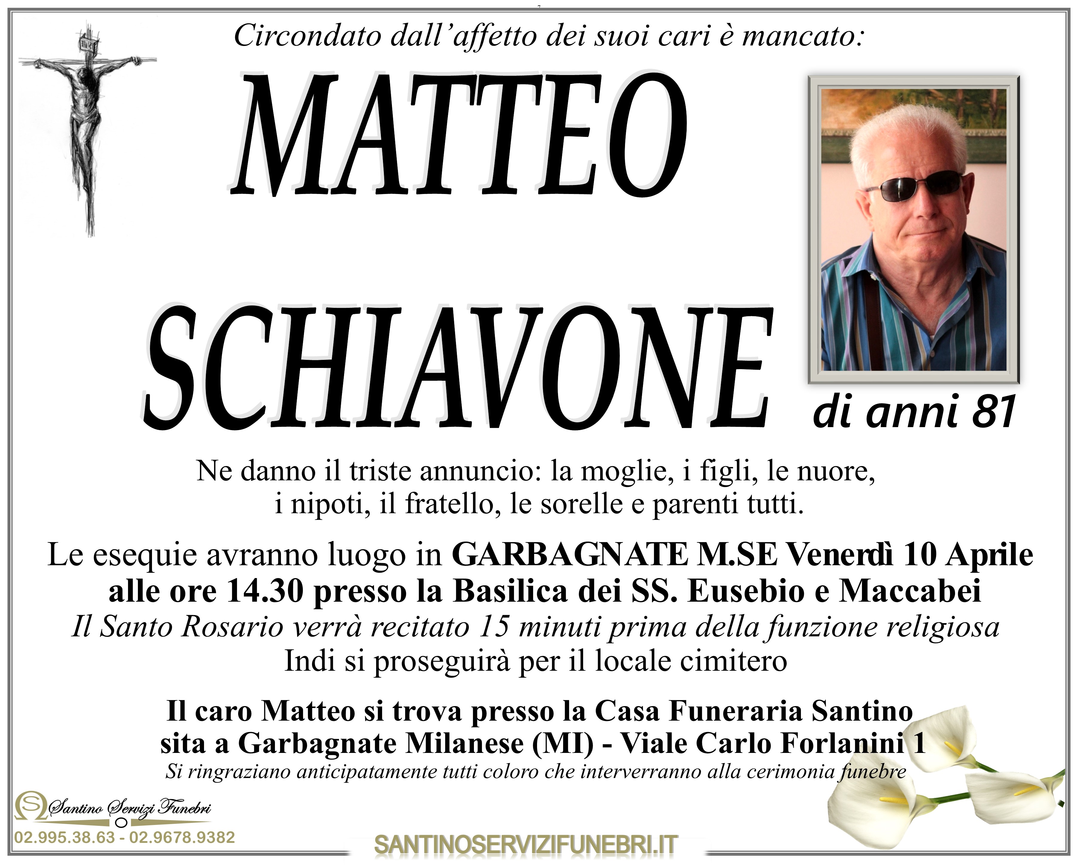 MATTEO SCHIAVONE