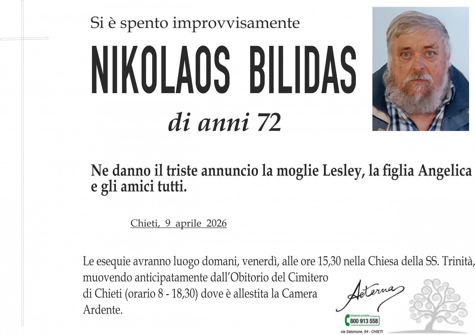 Nikolaos Bilidas