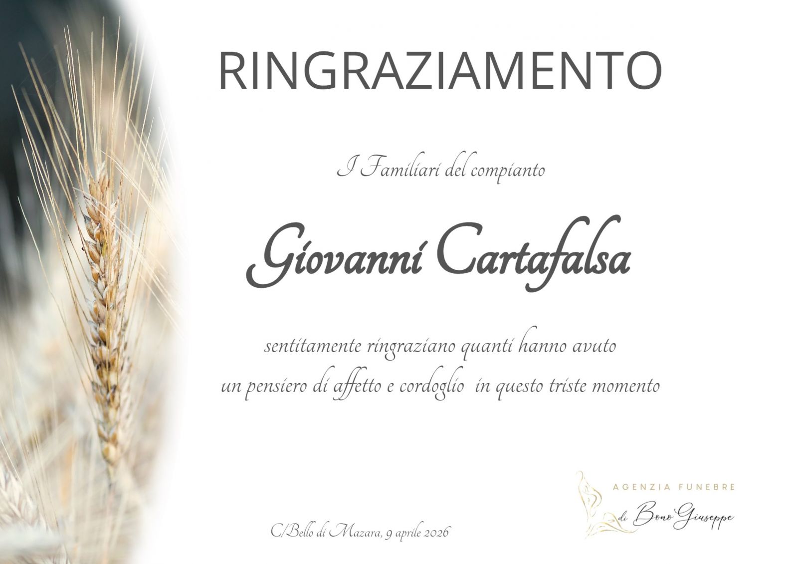 Cartafalsa Giovanni