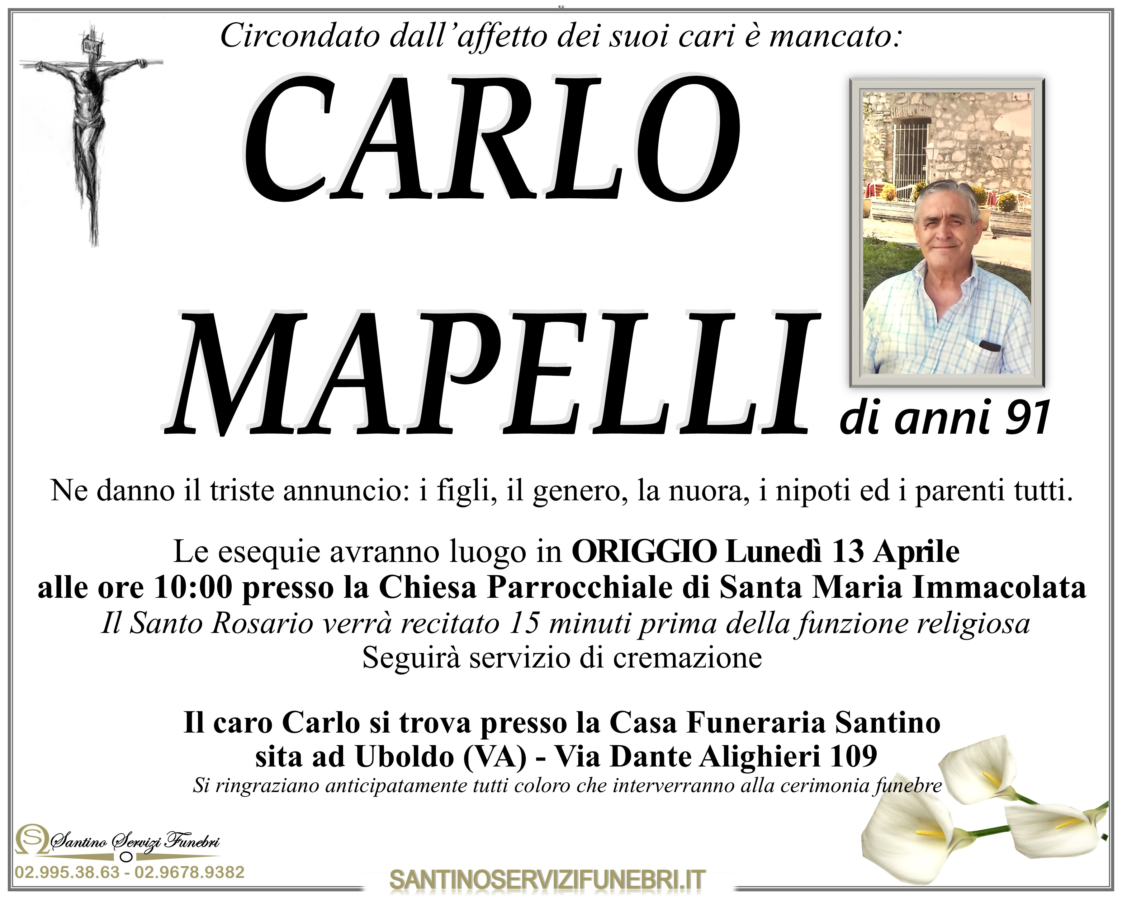 CARLO MAPELLI