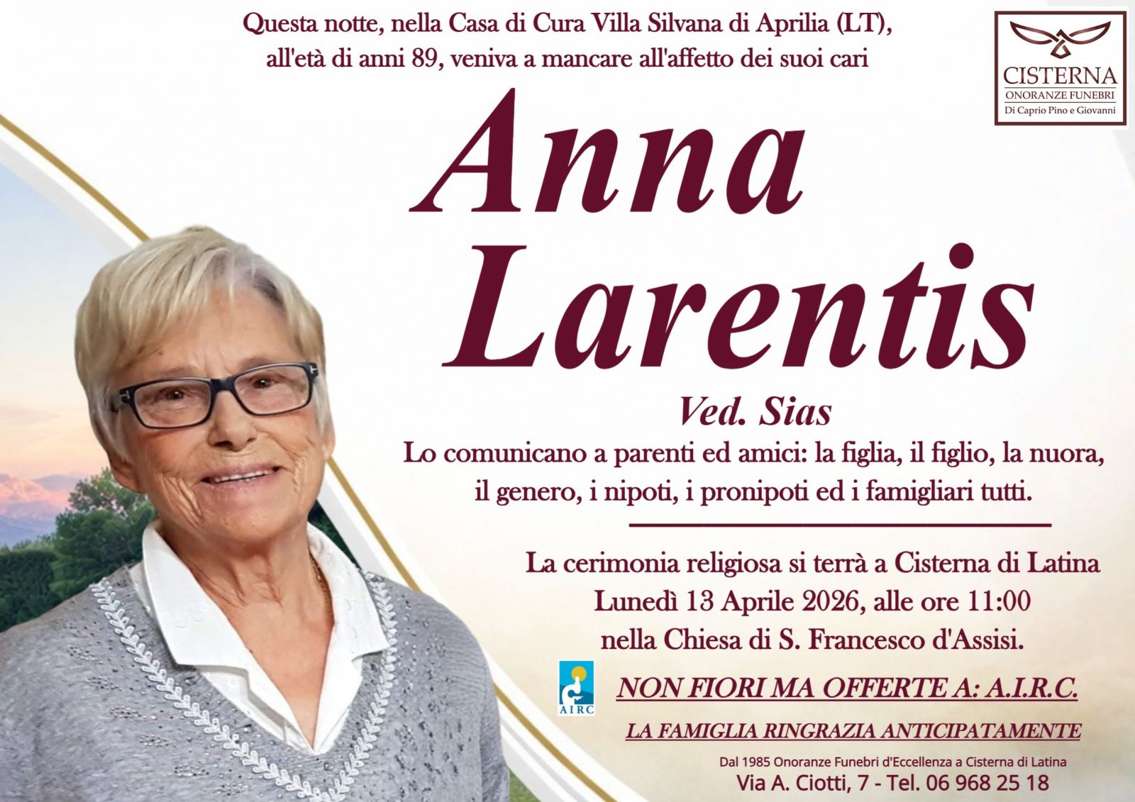 Anna Larentis