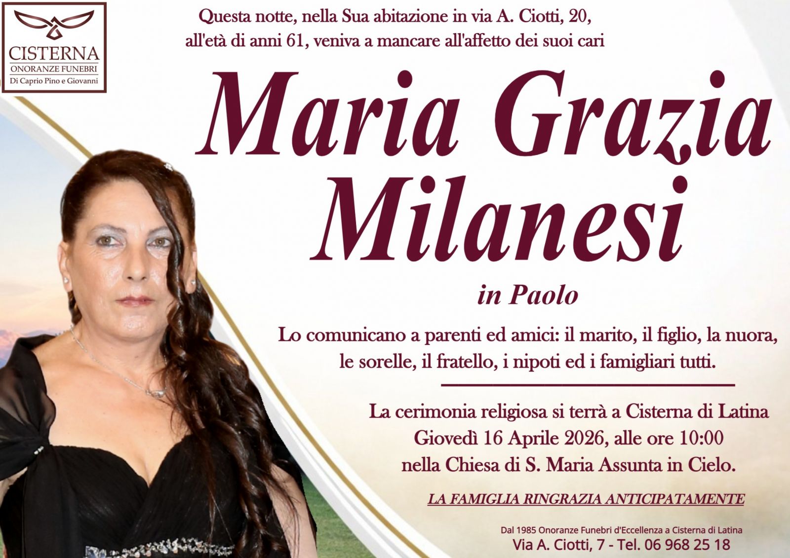 Maria Grazia Milanesi