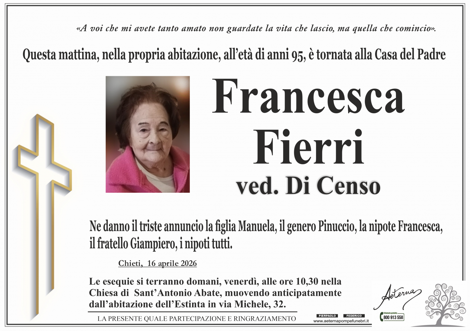 FRANCESCA FIERRI