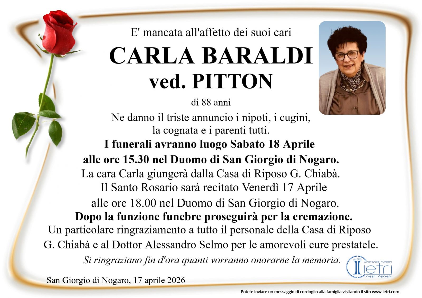 CARLA BARALDI