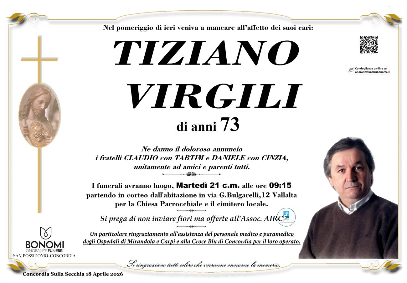 TIZIANO VIRGILI