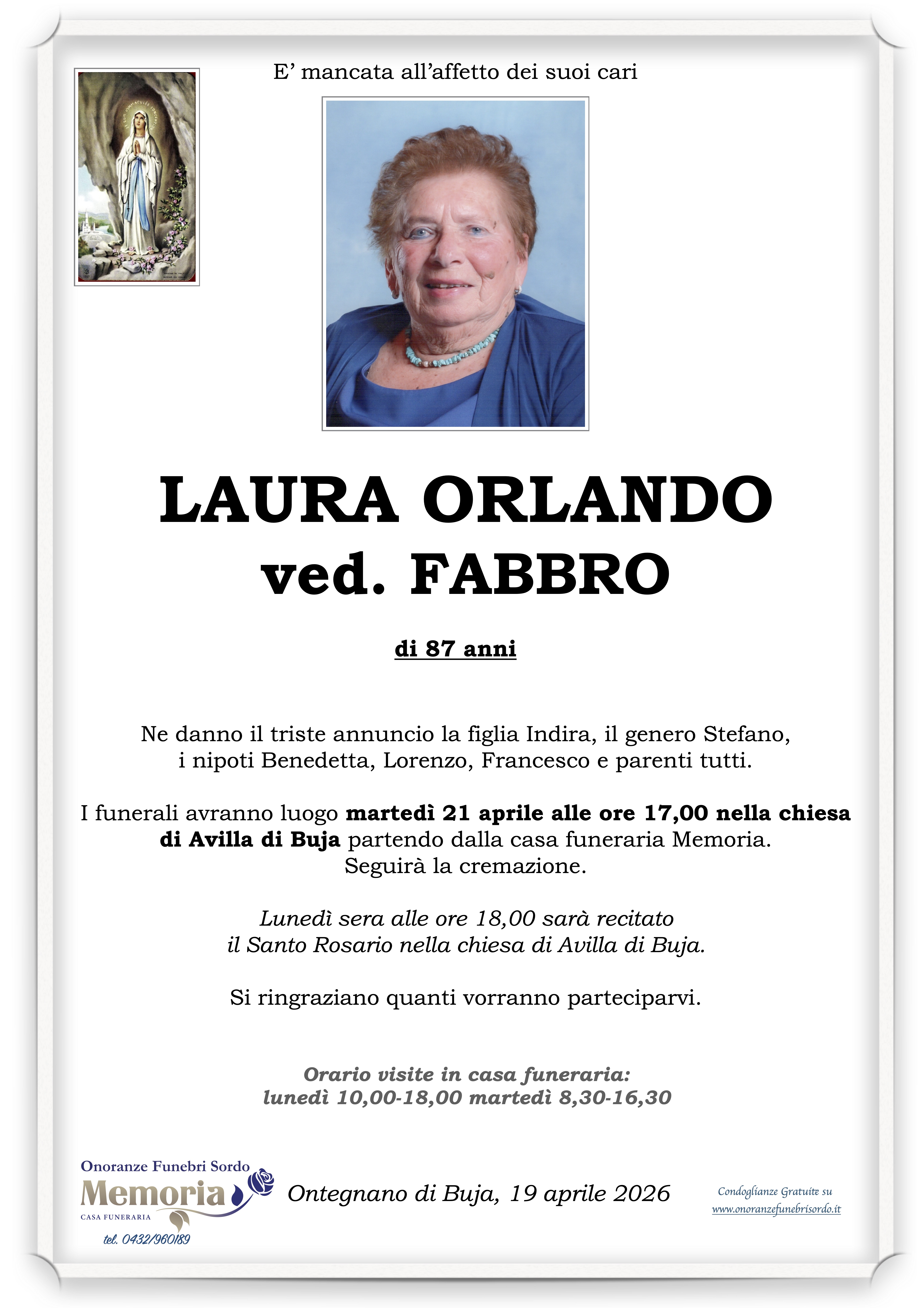 LAURA ORLANDO