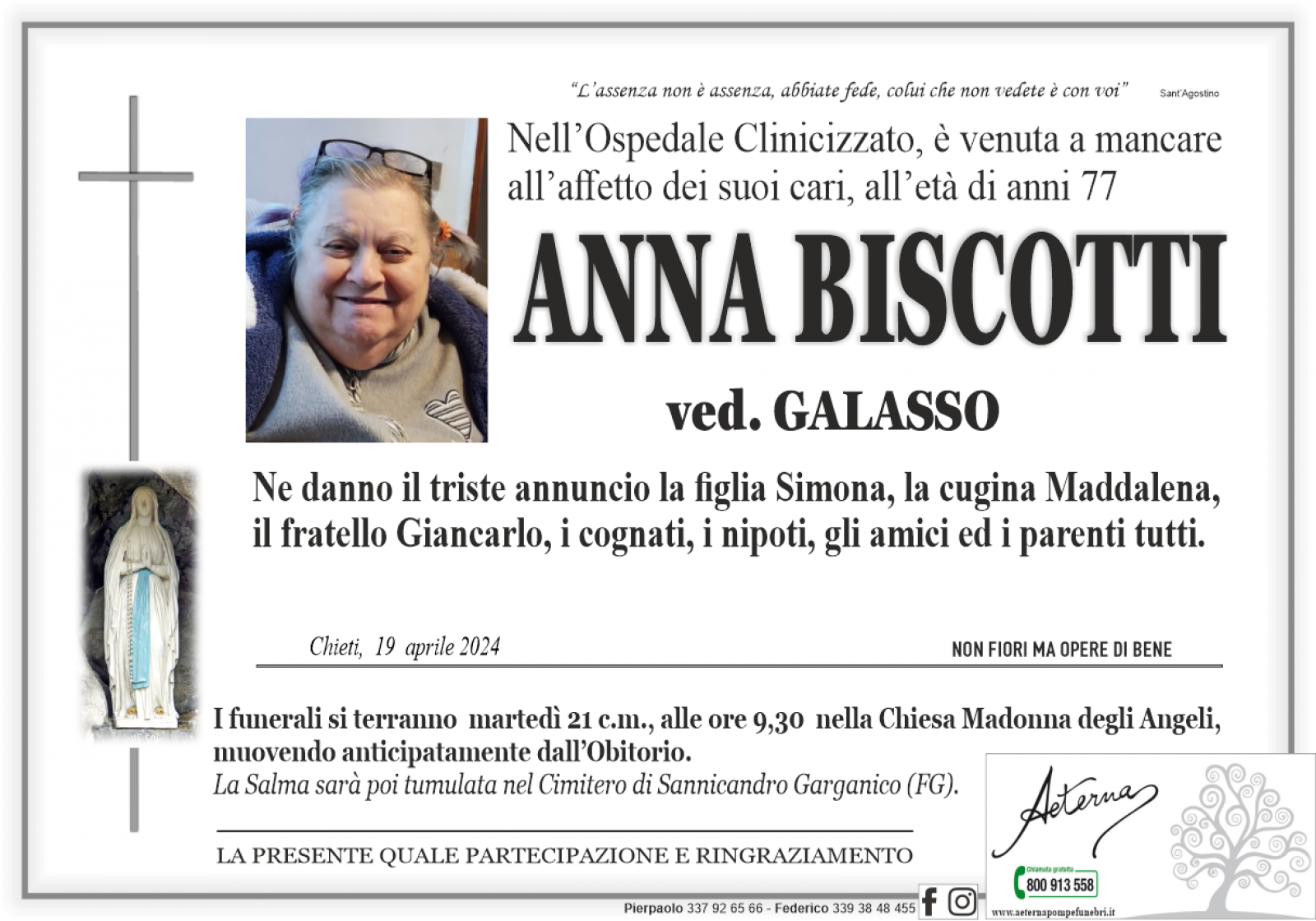 ANNA BISCOTTI