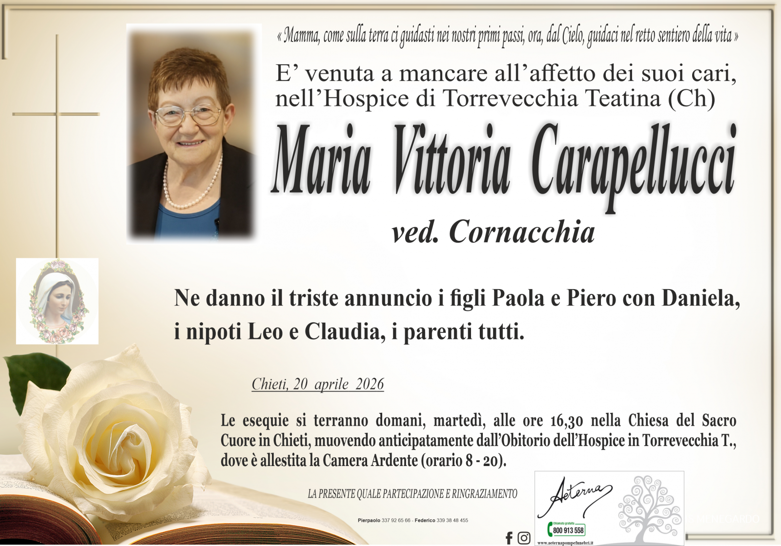 MARIA VITTORIA CARAPELLUCCI
