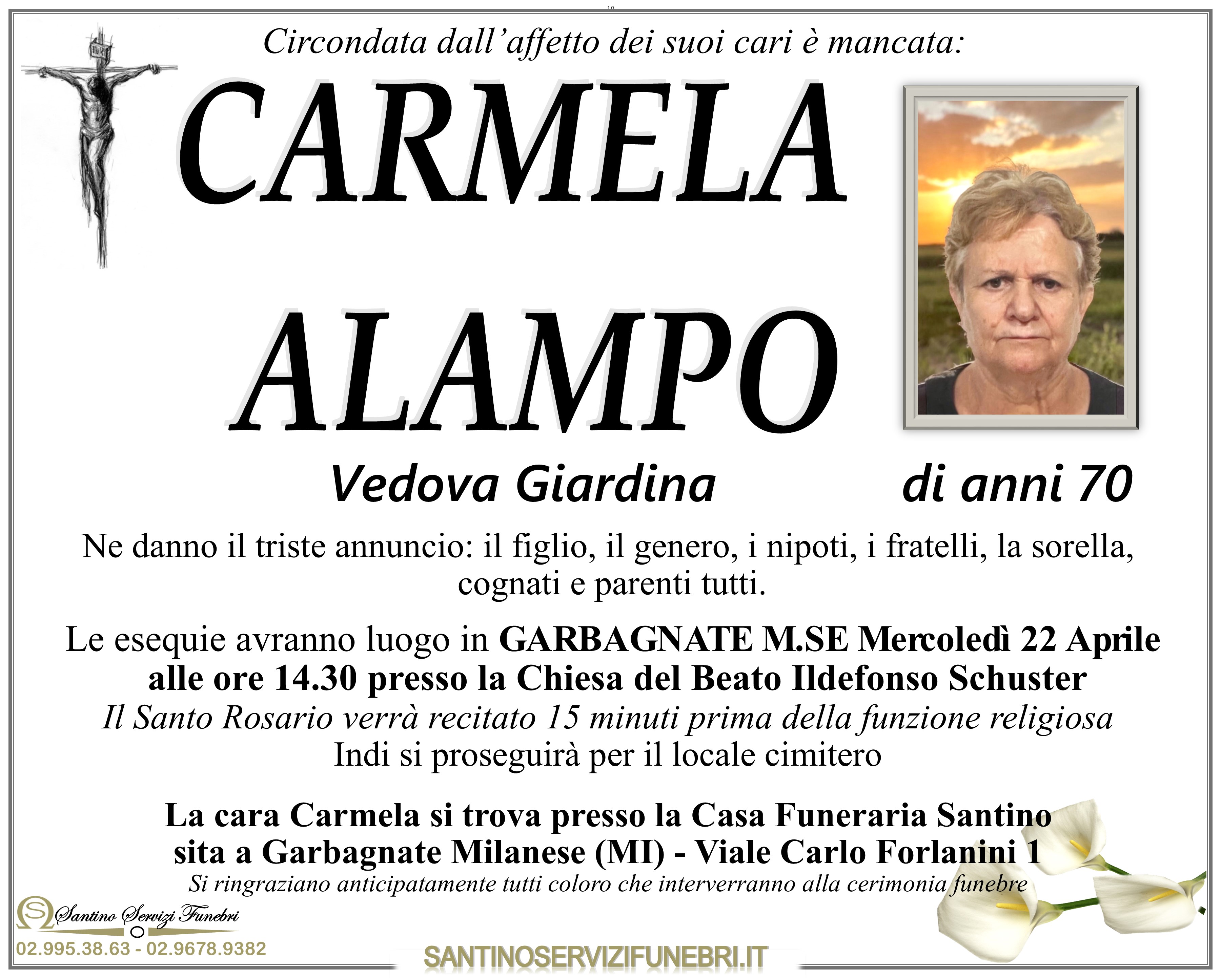 CARMELA ALAMPO