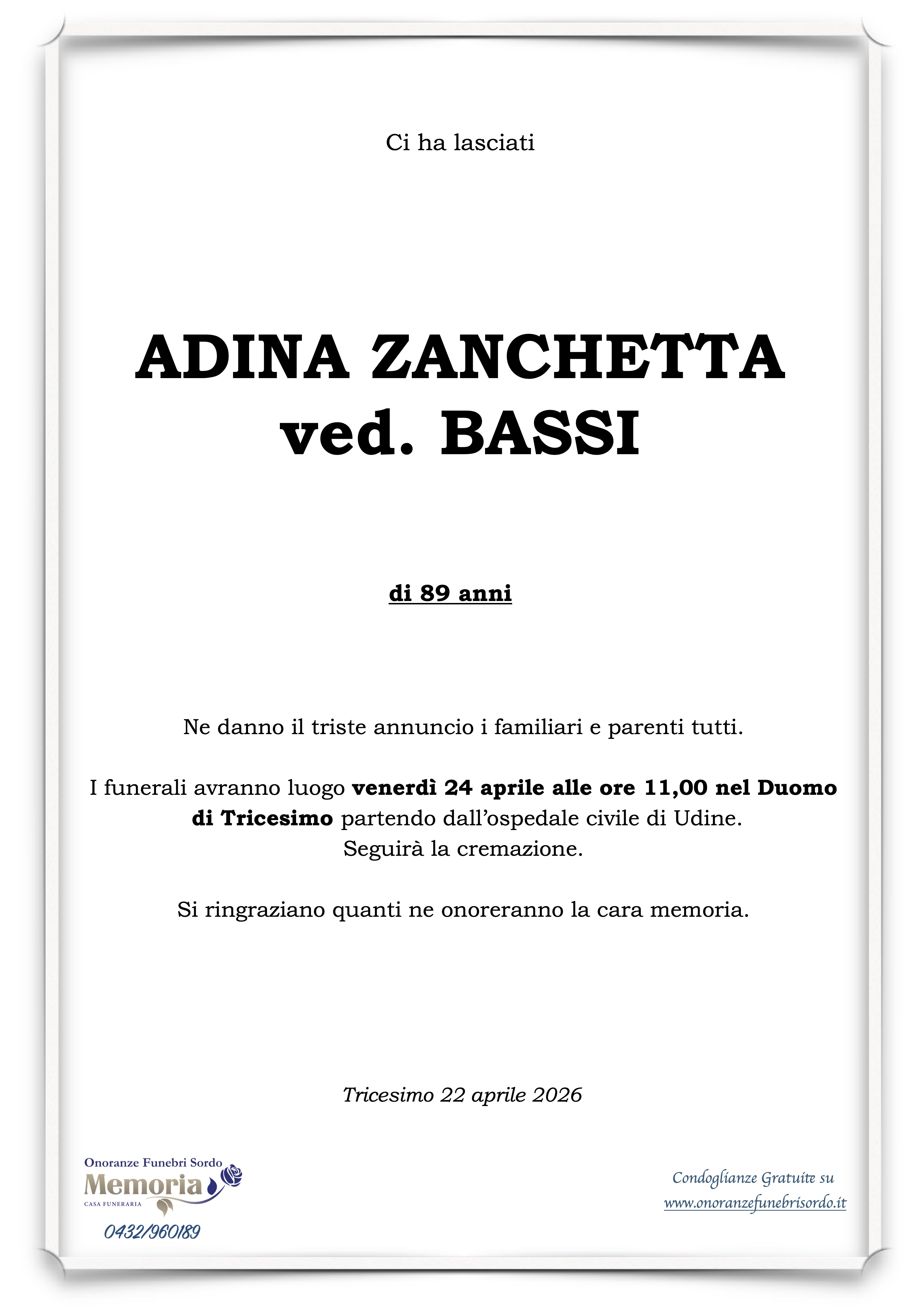 ADINA ZANCHETTA